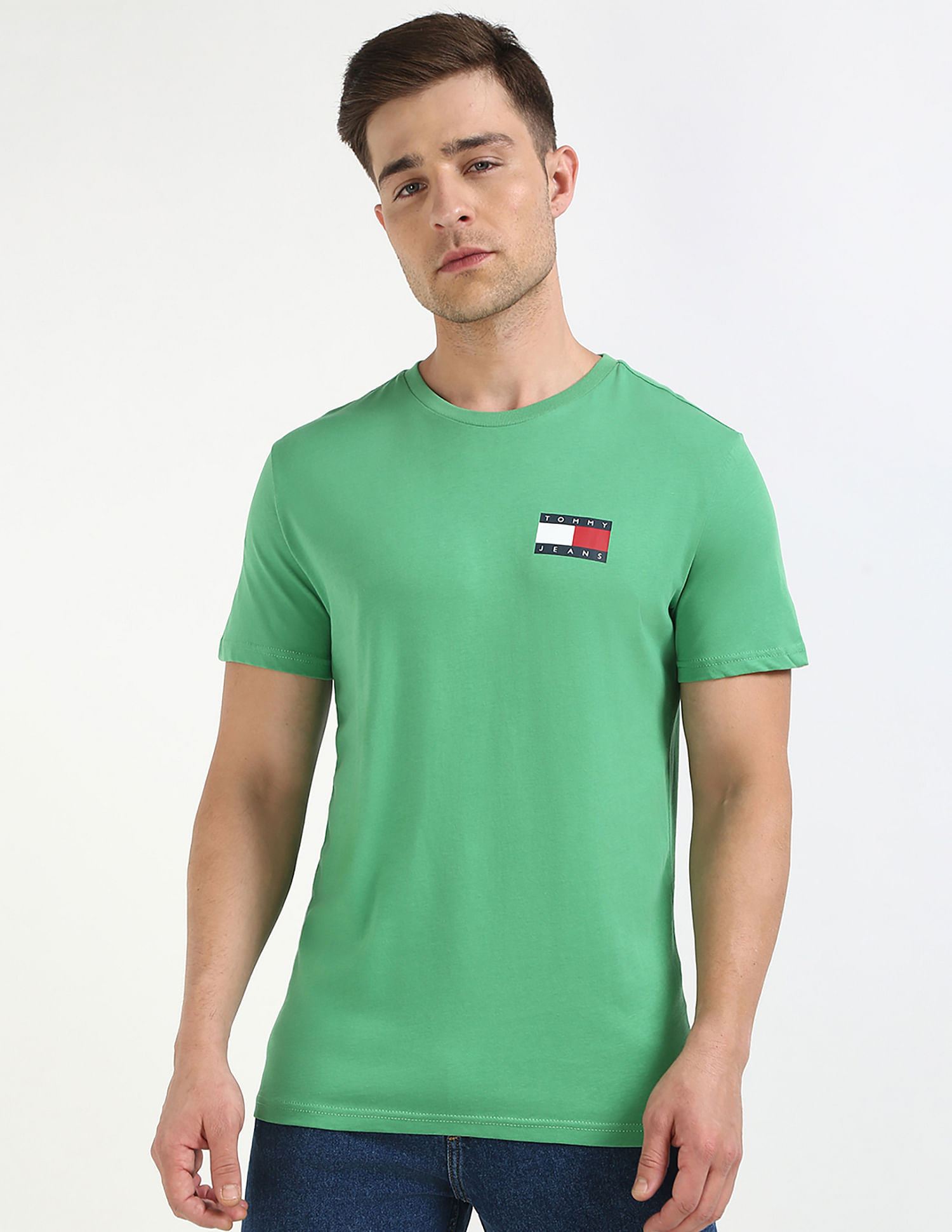 Tommy Hilfiger Logo Slim-Fit Cotton T-Shirt