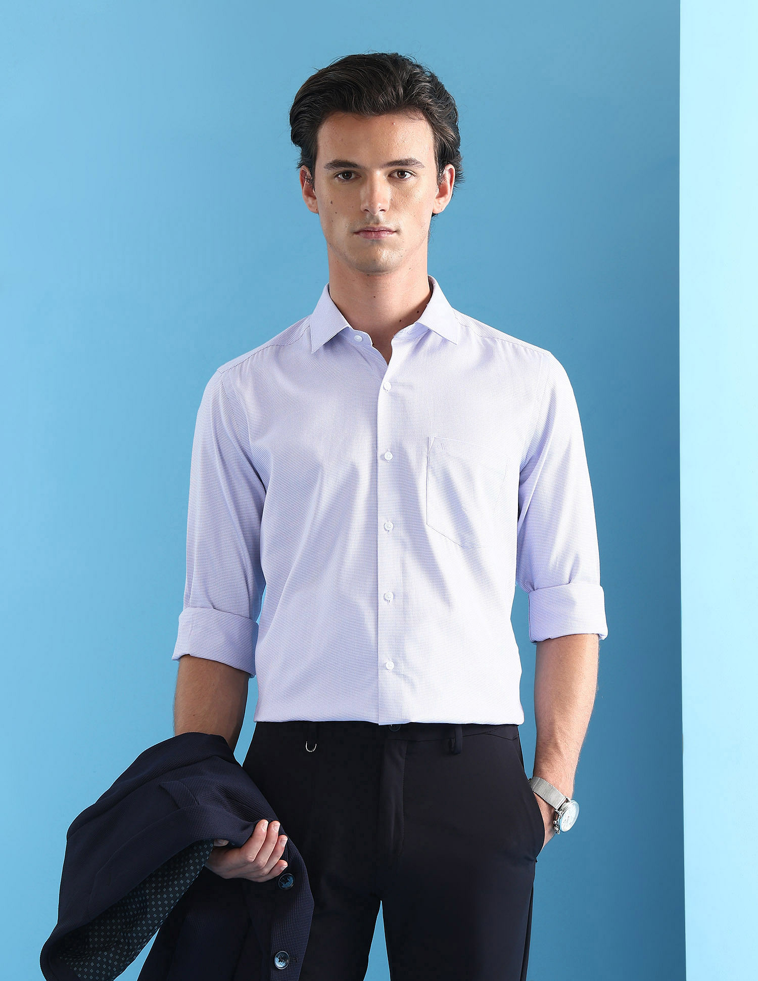 Arrow Manhattan Slim Fit Velocity Shirt