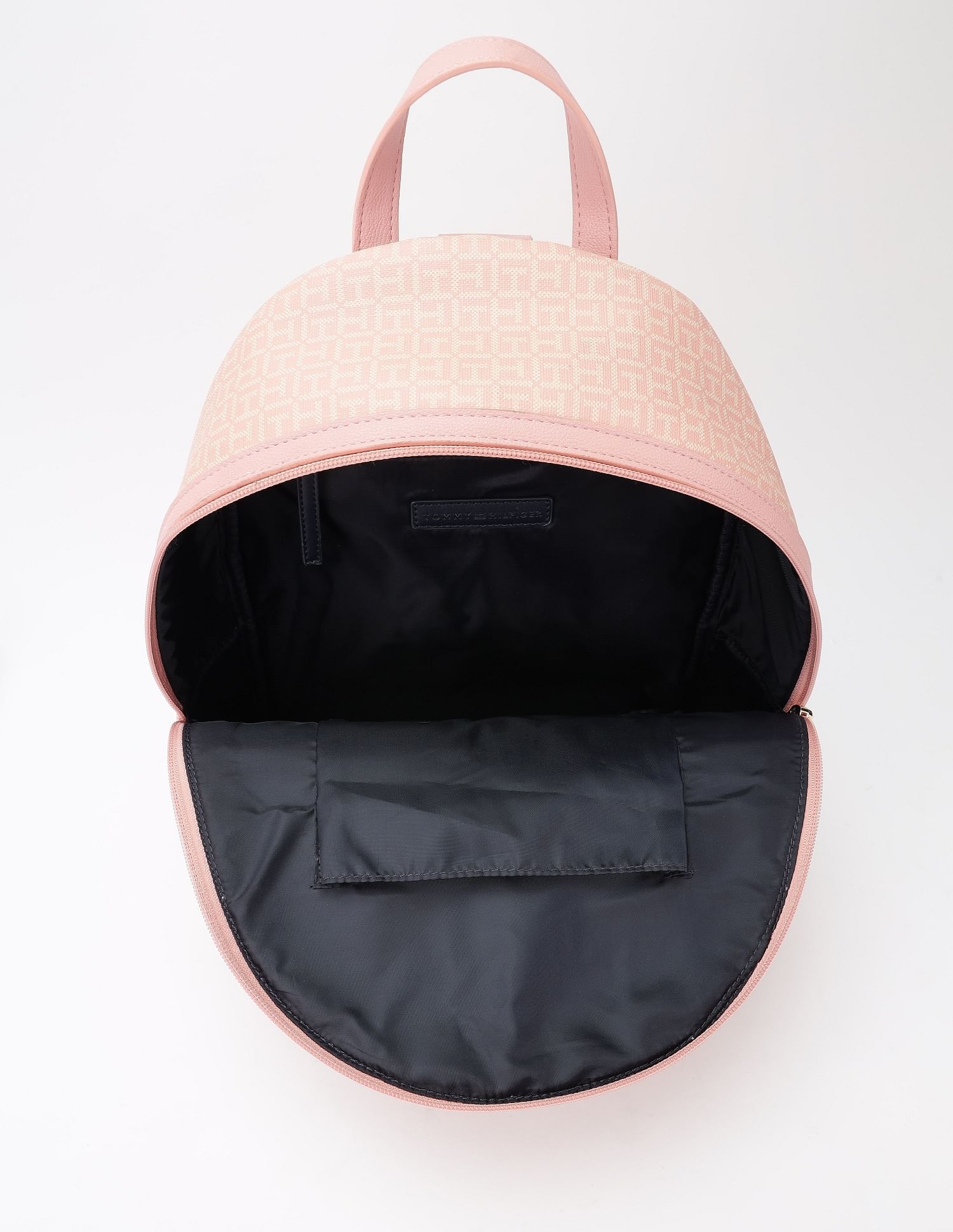 Tommy Hilfiger Logo Beige Pvc Backpack