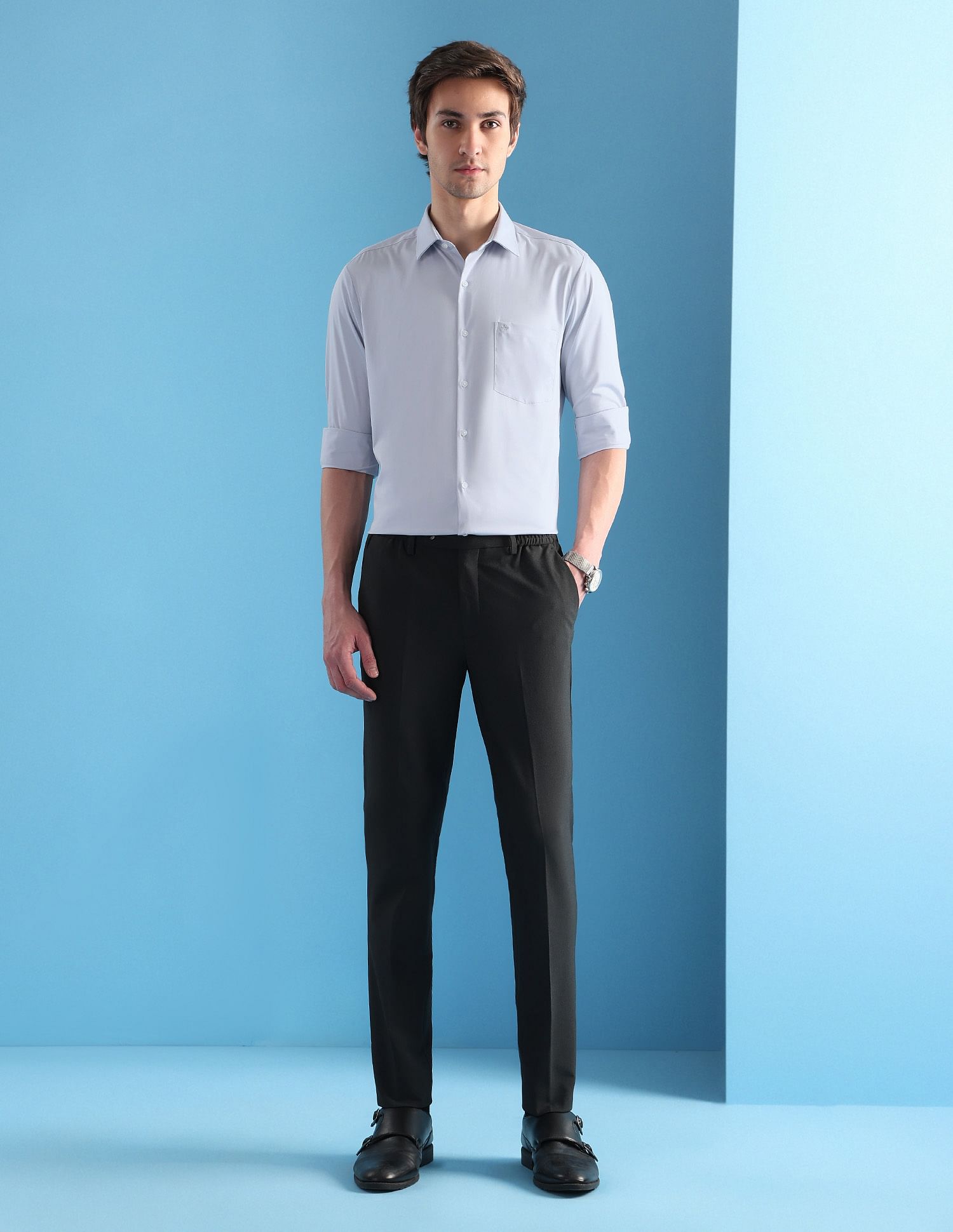 Arrow Solid Liberty Classic Fit Velocity Shirt