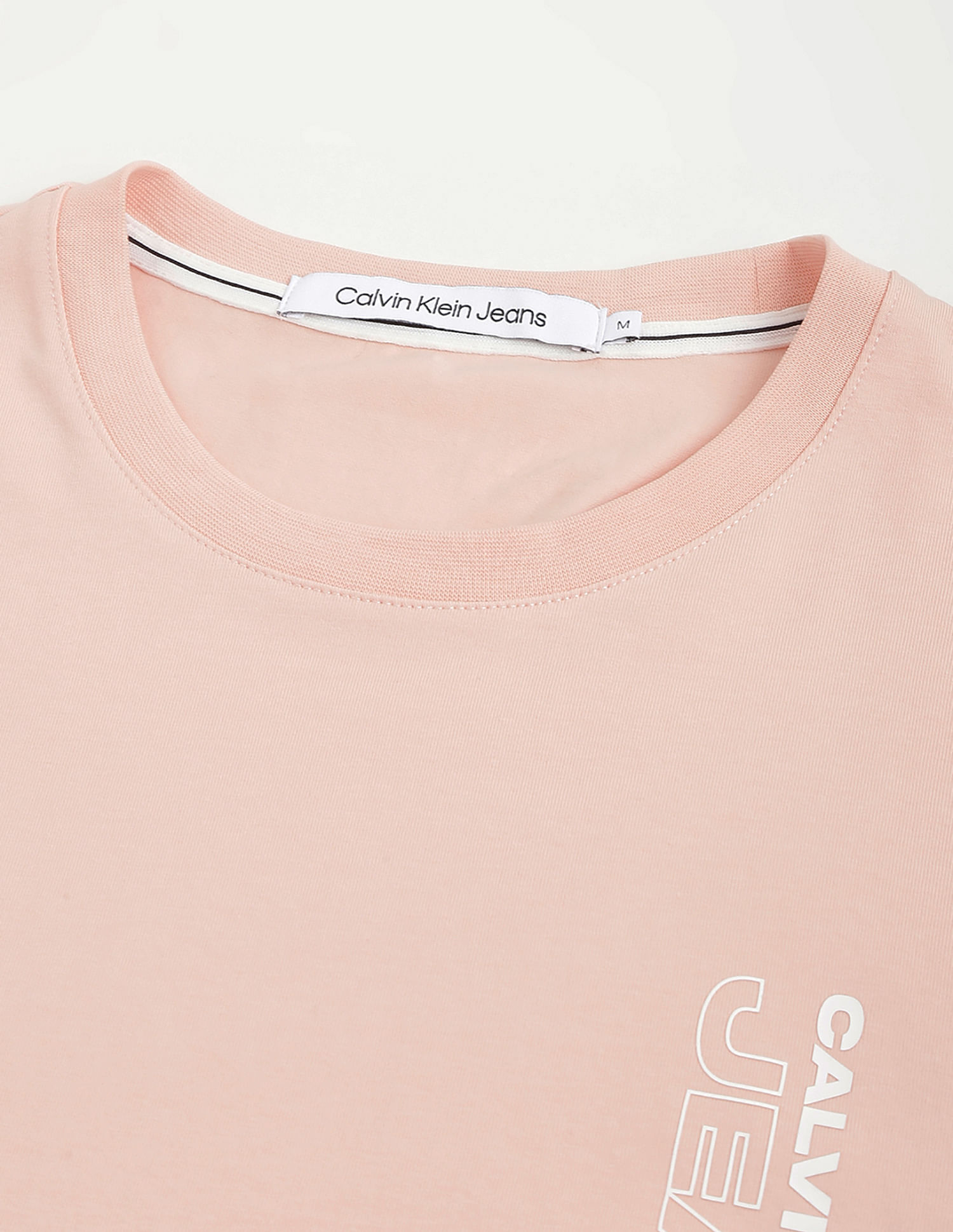 Buy Calvin Klein Brand Print Monogram Seasonal T-Shirt - NNNOW.com