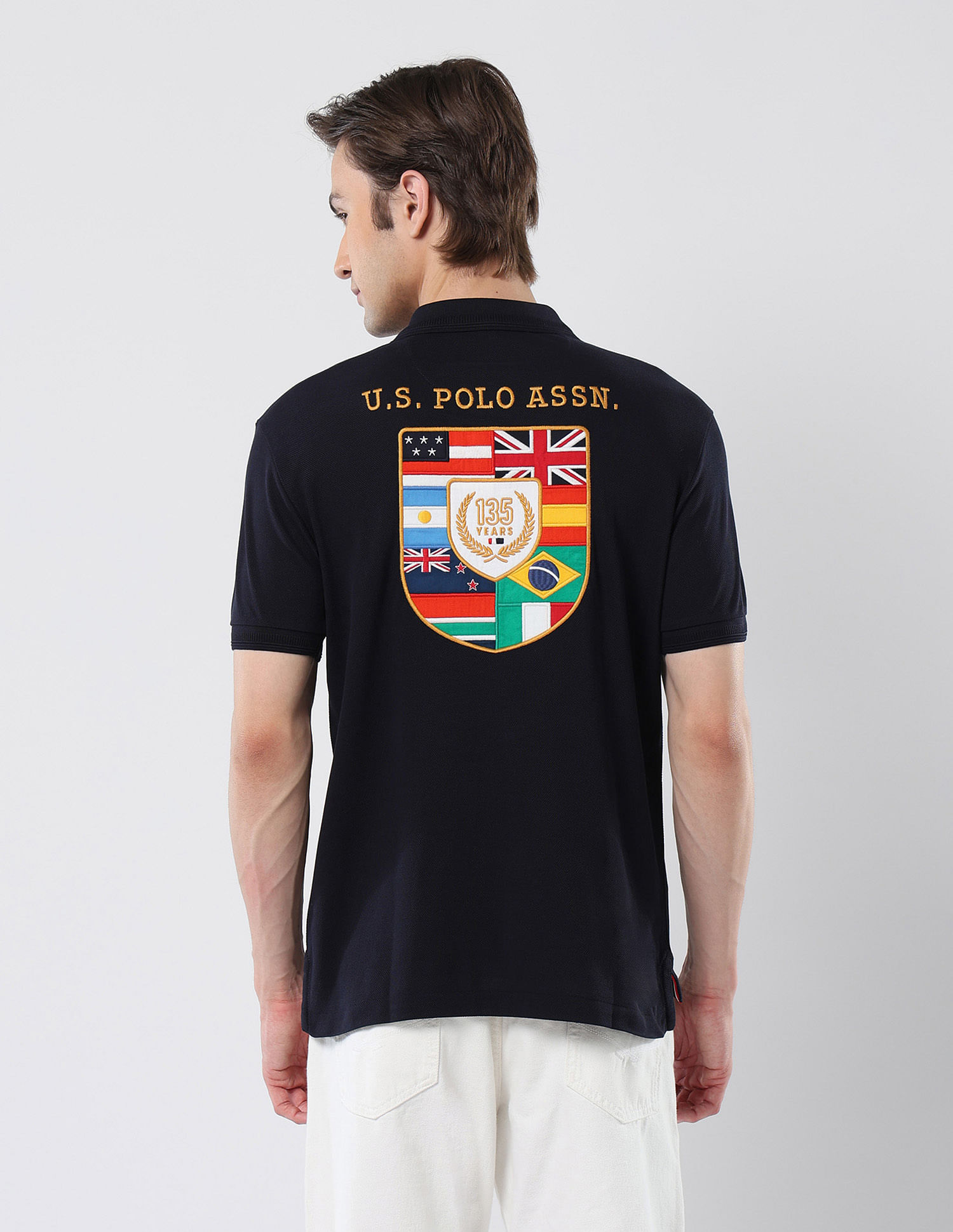 U.S. Polo Assn. Pure Cotton 135 Anniversary Polo Shirt