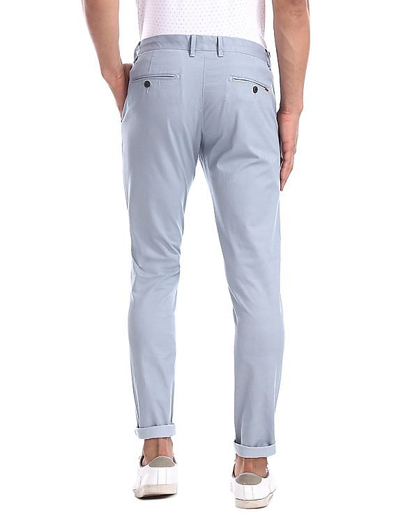 U.S. Polo Assn. Austin Trim Regular Fit Printed Trousers