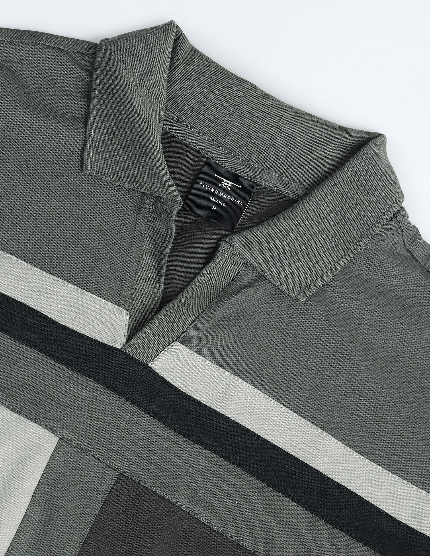 Flying Machine Pure Cotton Relaxed Polo Shirt