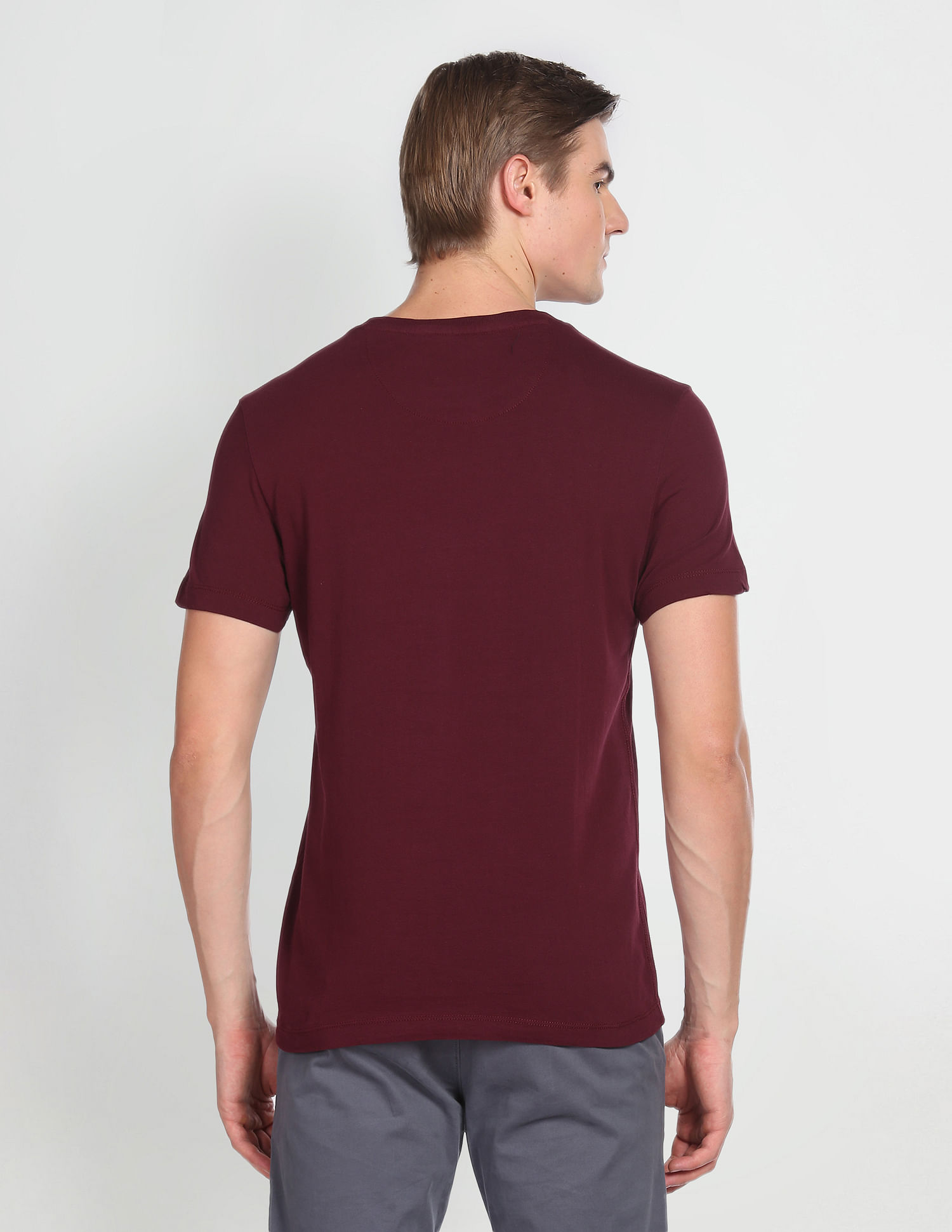 U.S. Polo Assn. Denim Co. Crew Neck Brand Print T-Shirt