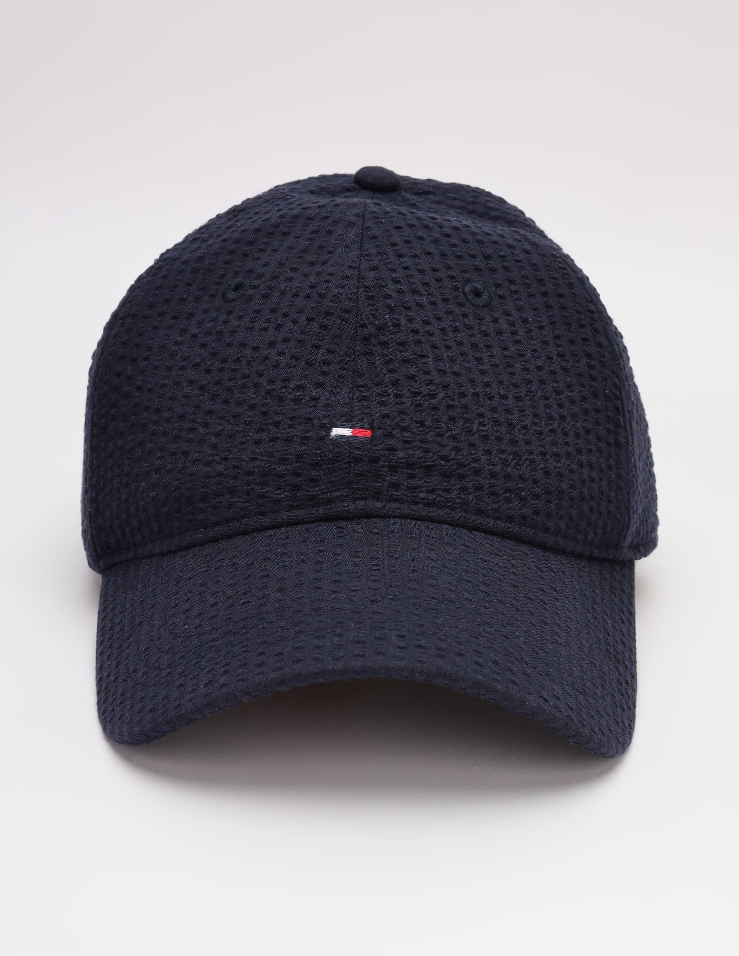Buy Tommy Hilfiger Texture Blue Polyester Baseball Cap