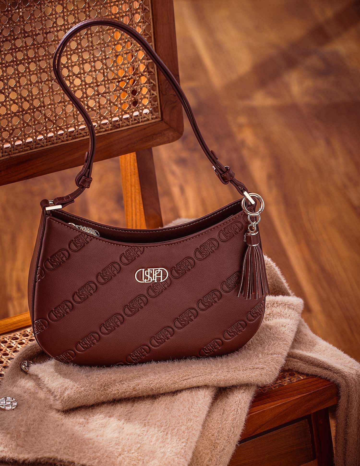U.S. Polo Assn. Meagan Monogram Shoulder Bag