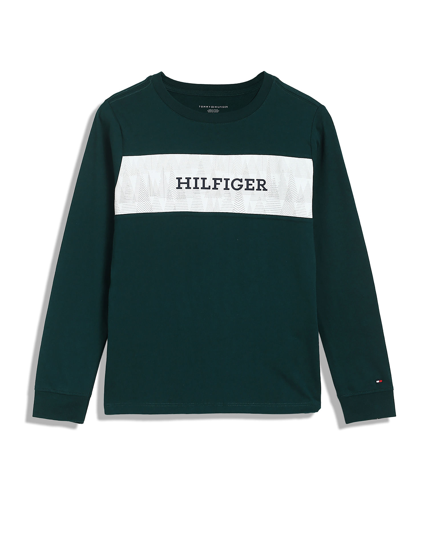 Tommy Hilfiger Kids Boys Brand Printed T-Shirt