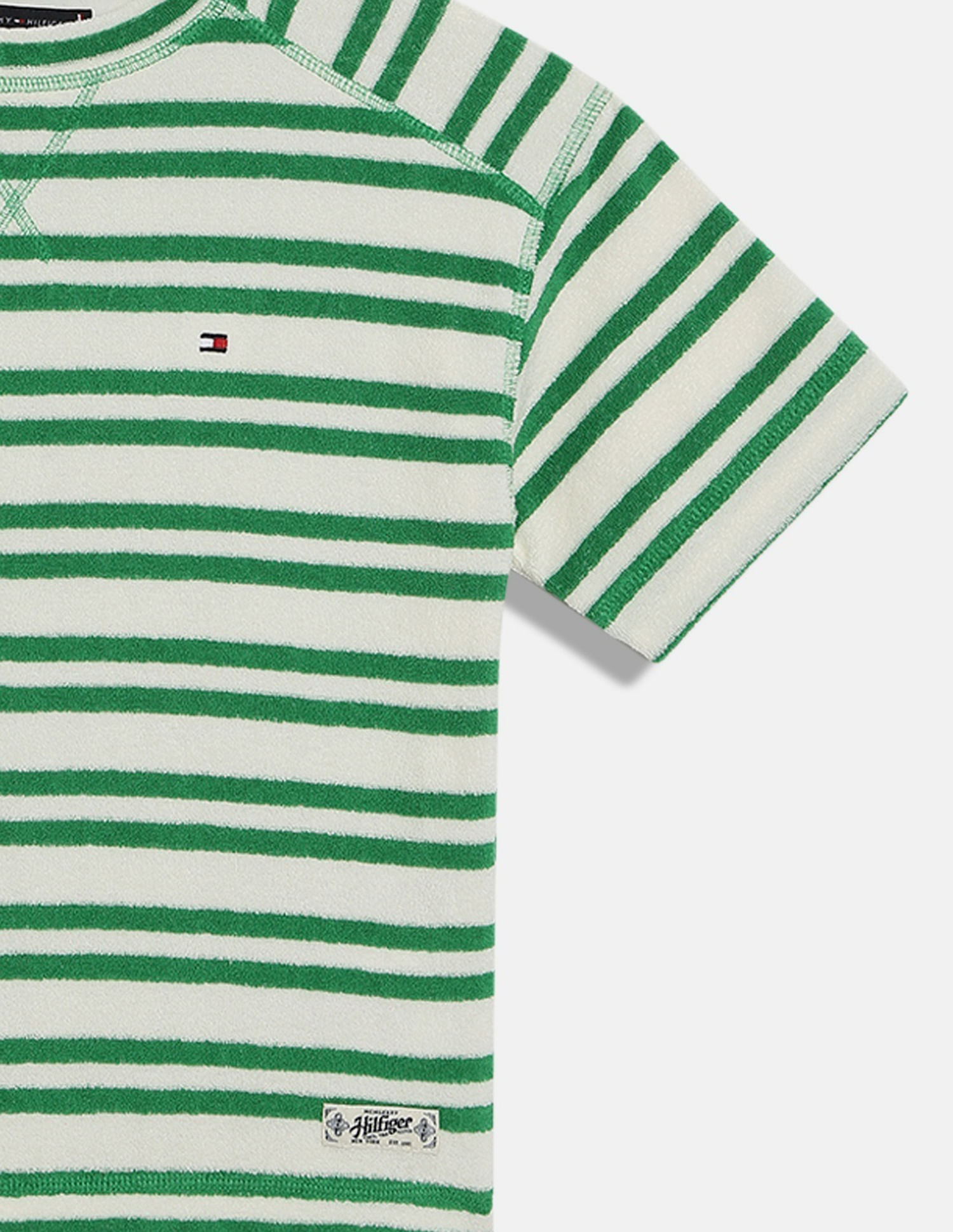Tommy Hilfiger Kids Boys Striped Regular-Fit Cotton T-Shirts