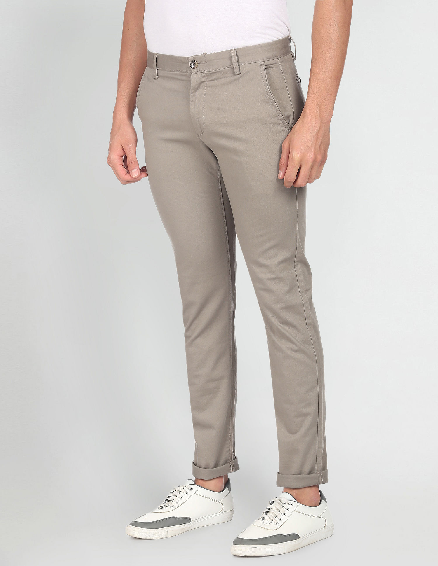 Skinny Fit Stretch Suit Trousers  MS Collection  MS