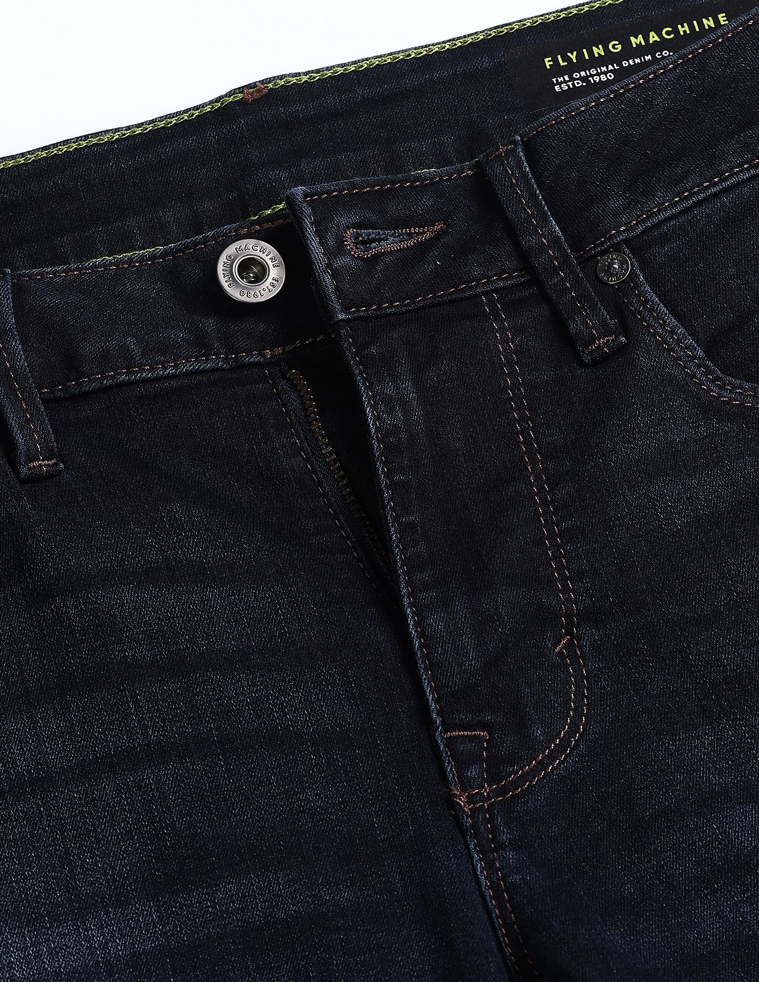 Flying Machine Jackson Super Skinny Fit Stone Wash Jeans