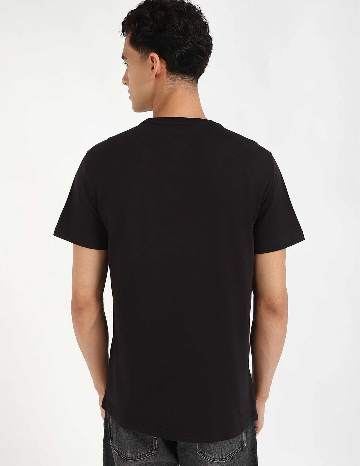 Tommy Hilfiger Printed Slim-Fit Cotton T-Shirt