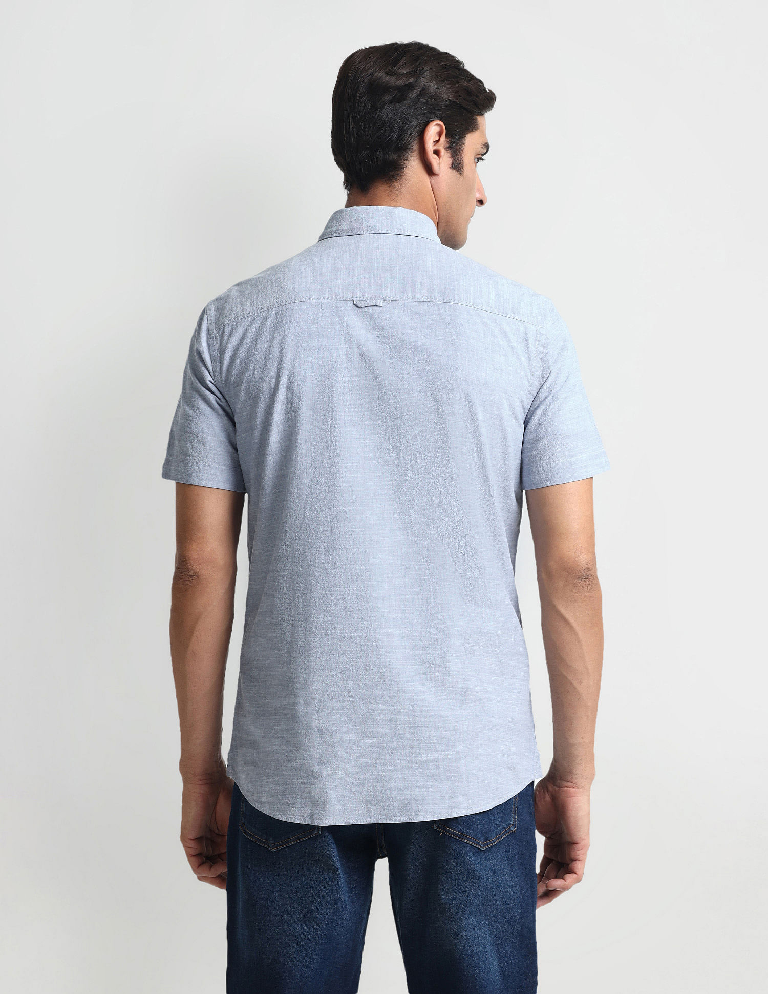 U.S. Polo Assn. Denim Co. Textured Slim Shirt