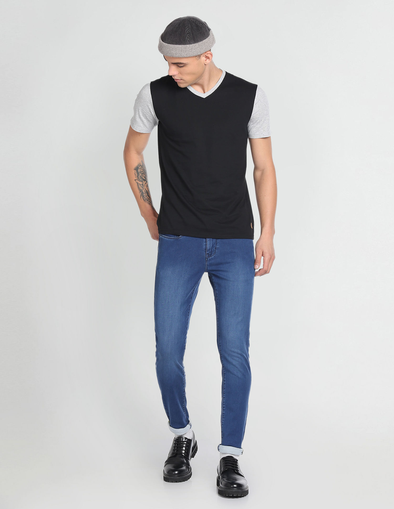 Flying Machine Skinny Fit Low Rise Jeans