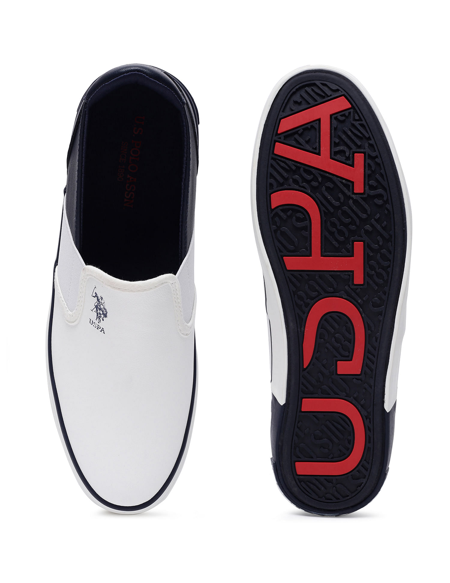U.S. Polo Assn. Men Lanap 2.0 Colourblocked Slip-on Shoes