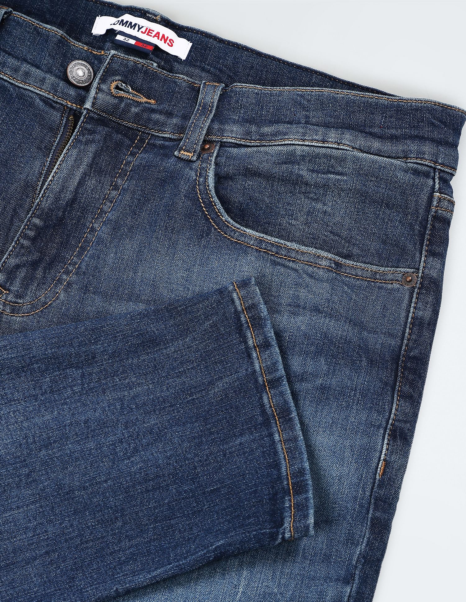 Tommy Hilfiger Recycled Cotton Austin Slim Tapered Jeans