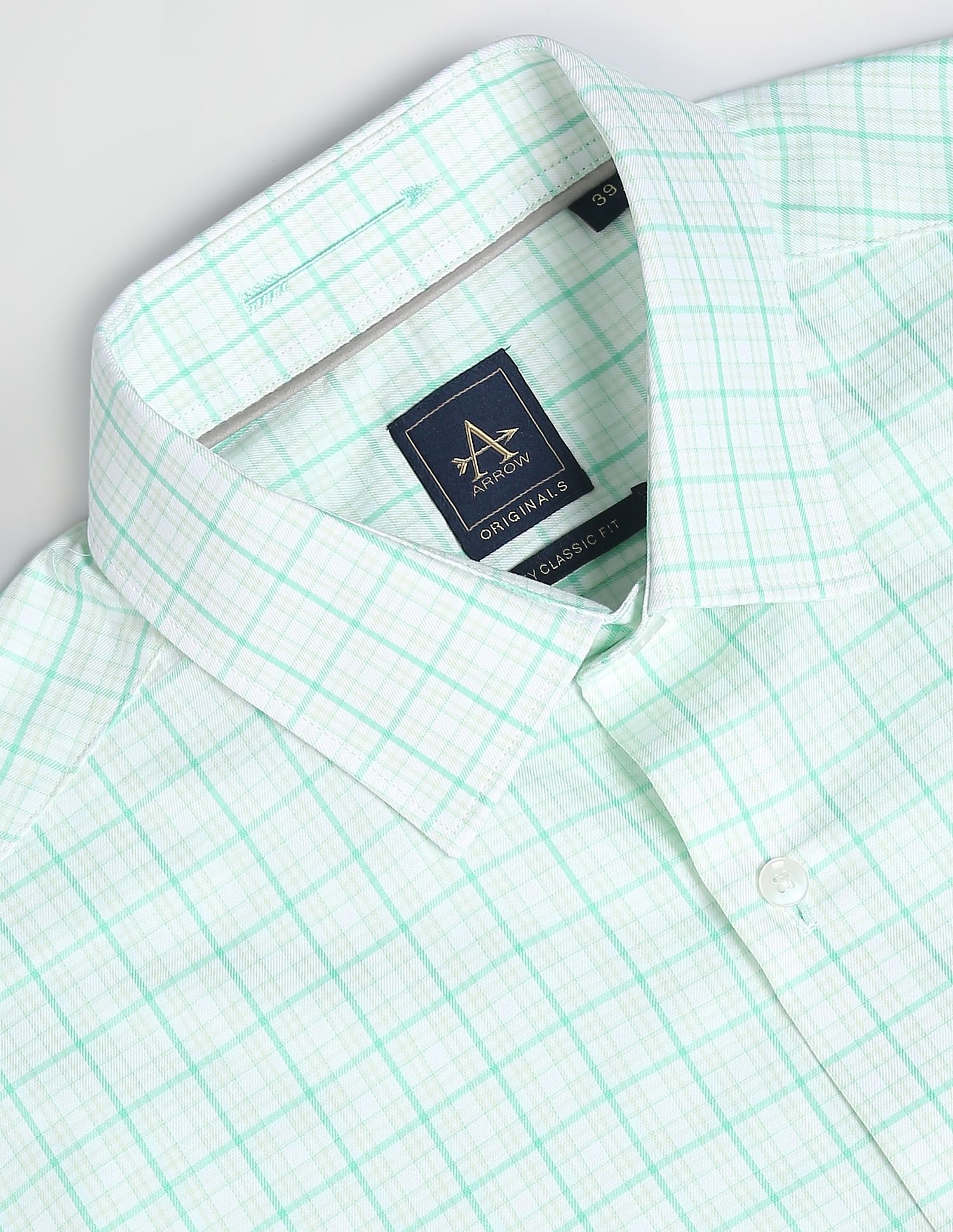 Arrow Tartan Check Twill Shirt