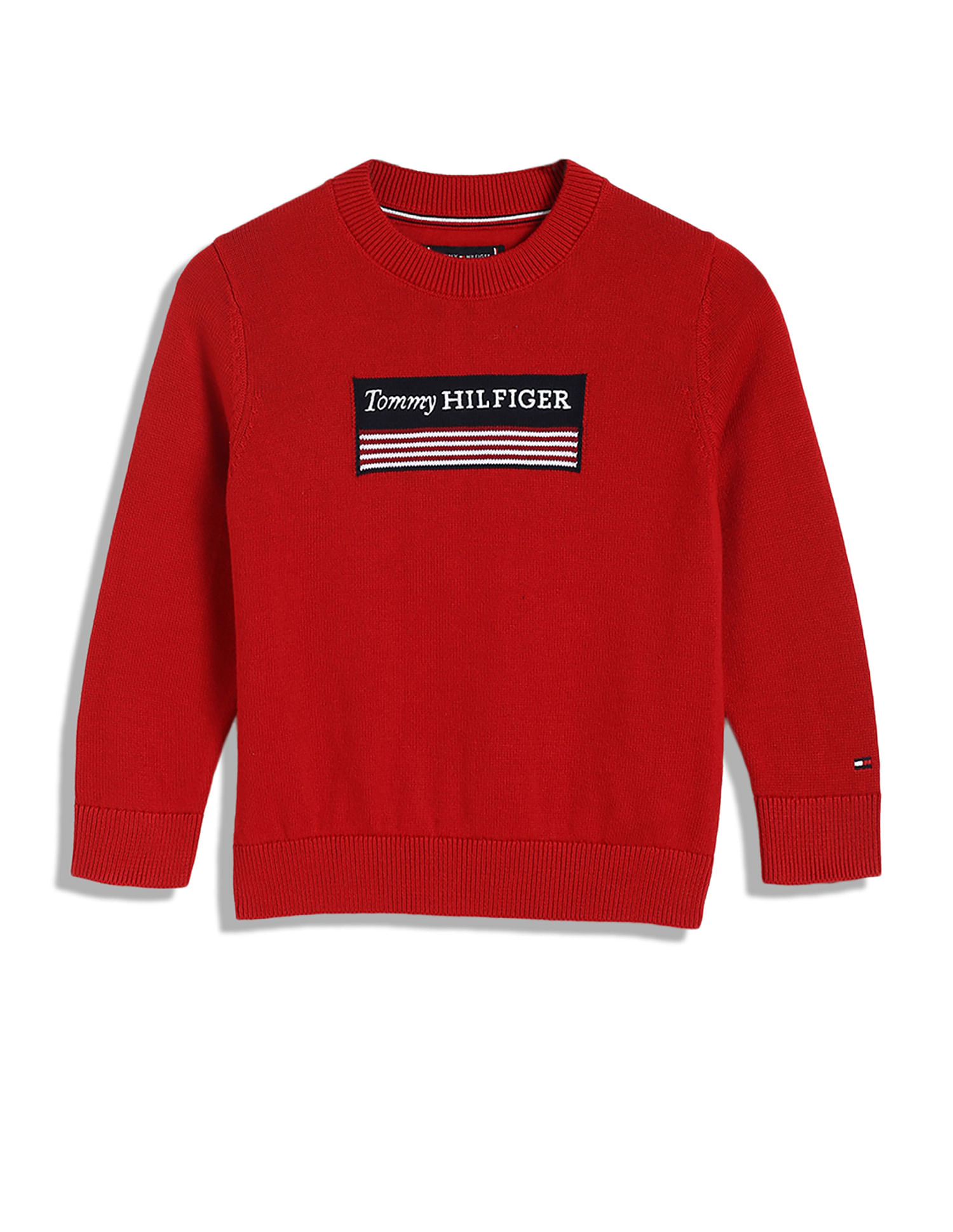 Tommy Hilfiger Kids Boys Brand Regular Fit Sweatshirt