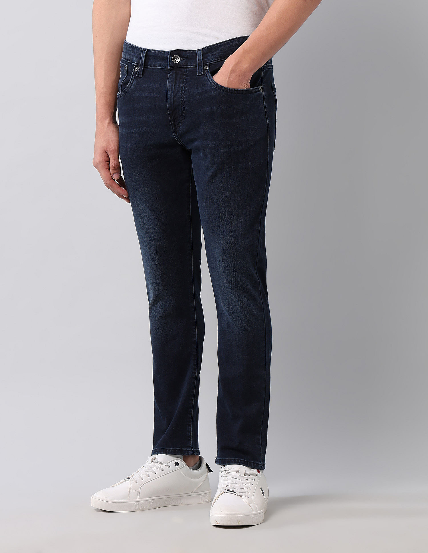 U.S. Polo Assn. Denim Co. Henry Tapered Fit Blue Jeans