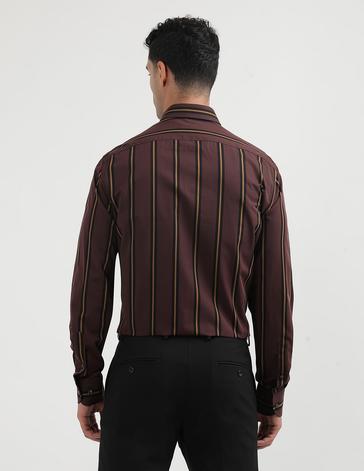 Tommy Hilfiger Multi Stripe Cotton Shirt