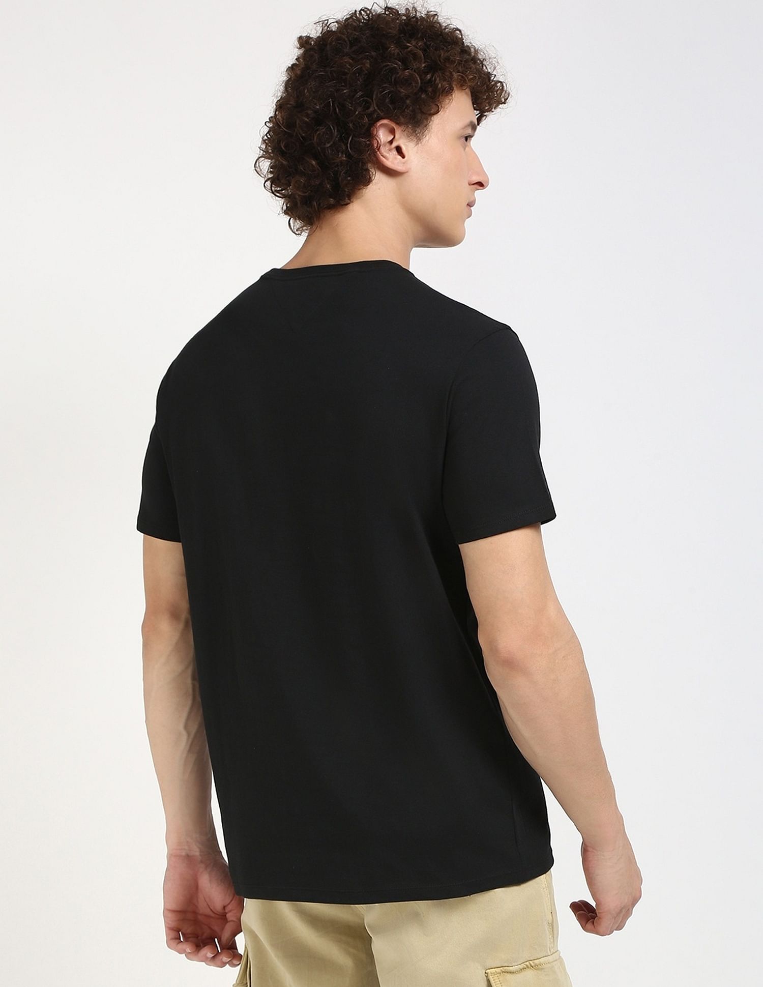 Tommy Hilfiger Logo Regular-Fit Cotton T-Shirt