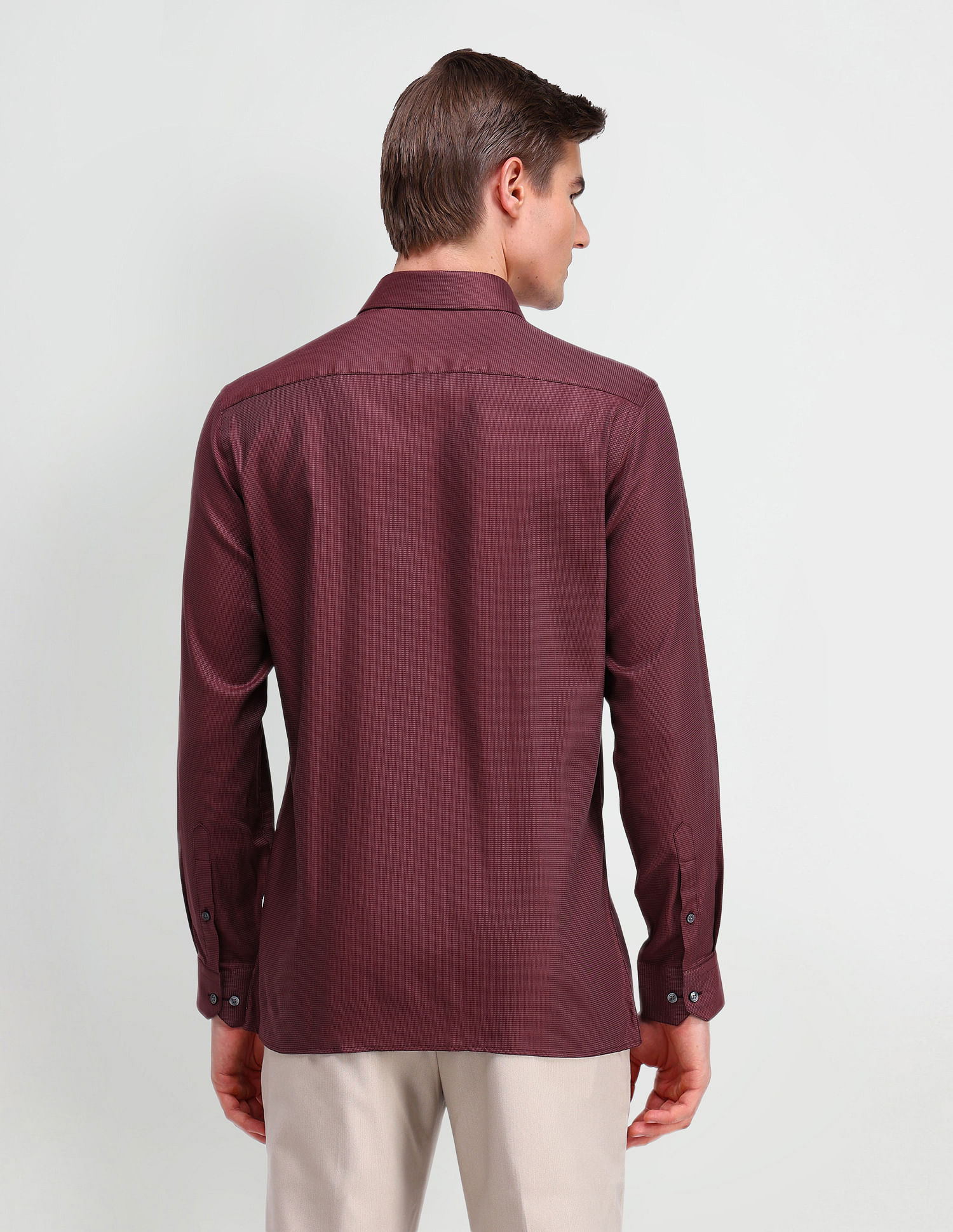 Arrow Liberty Classic Fit Textured Shirt