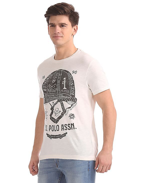 U.S. Polo Assn. Denim Co. Muscle Fit Graphic T-Shirt
