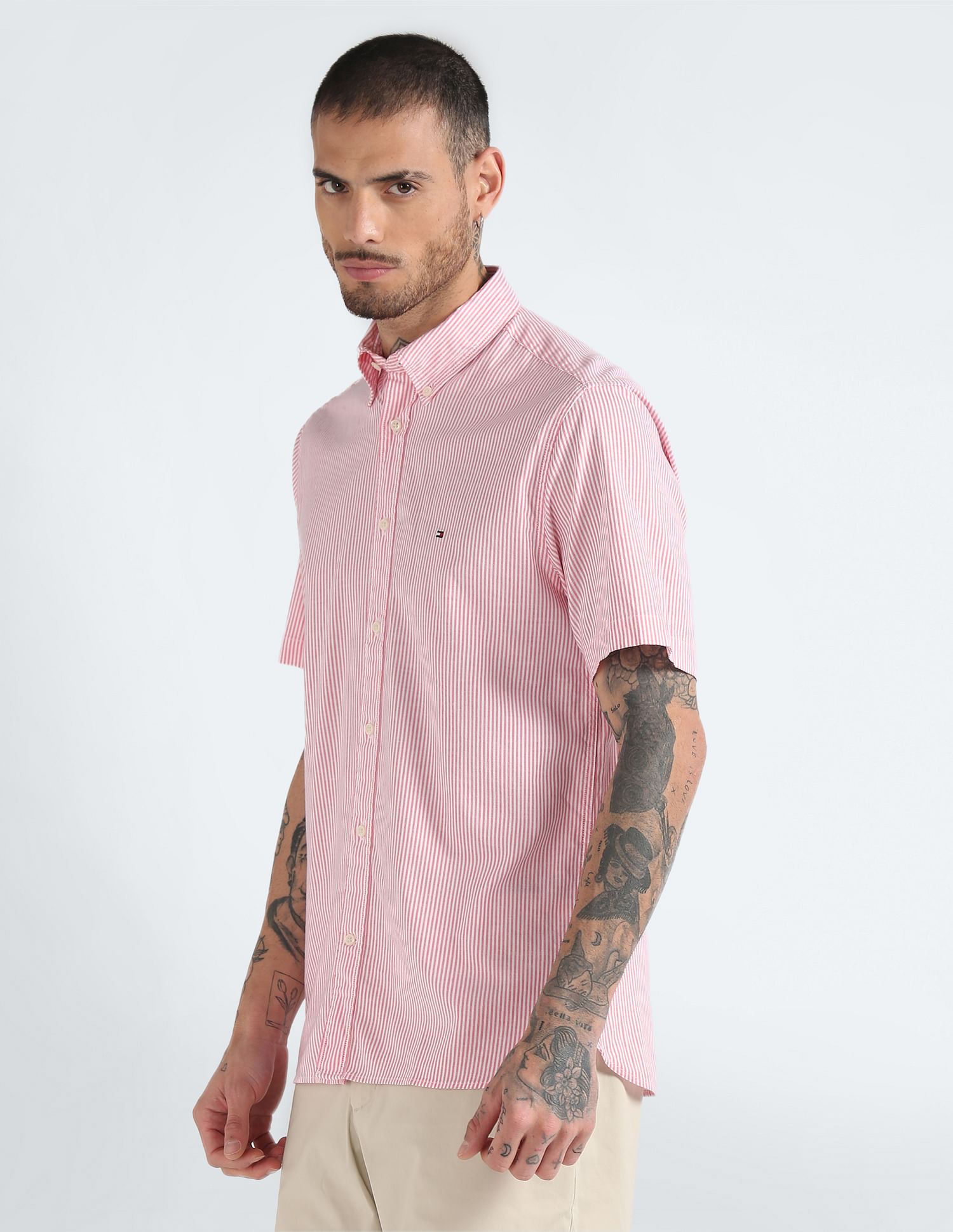 Tommy Hilfiger 1985 Vertical Stripe Oxford Shirt
