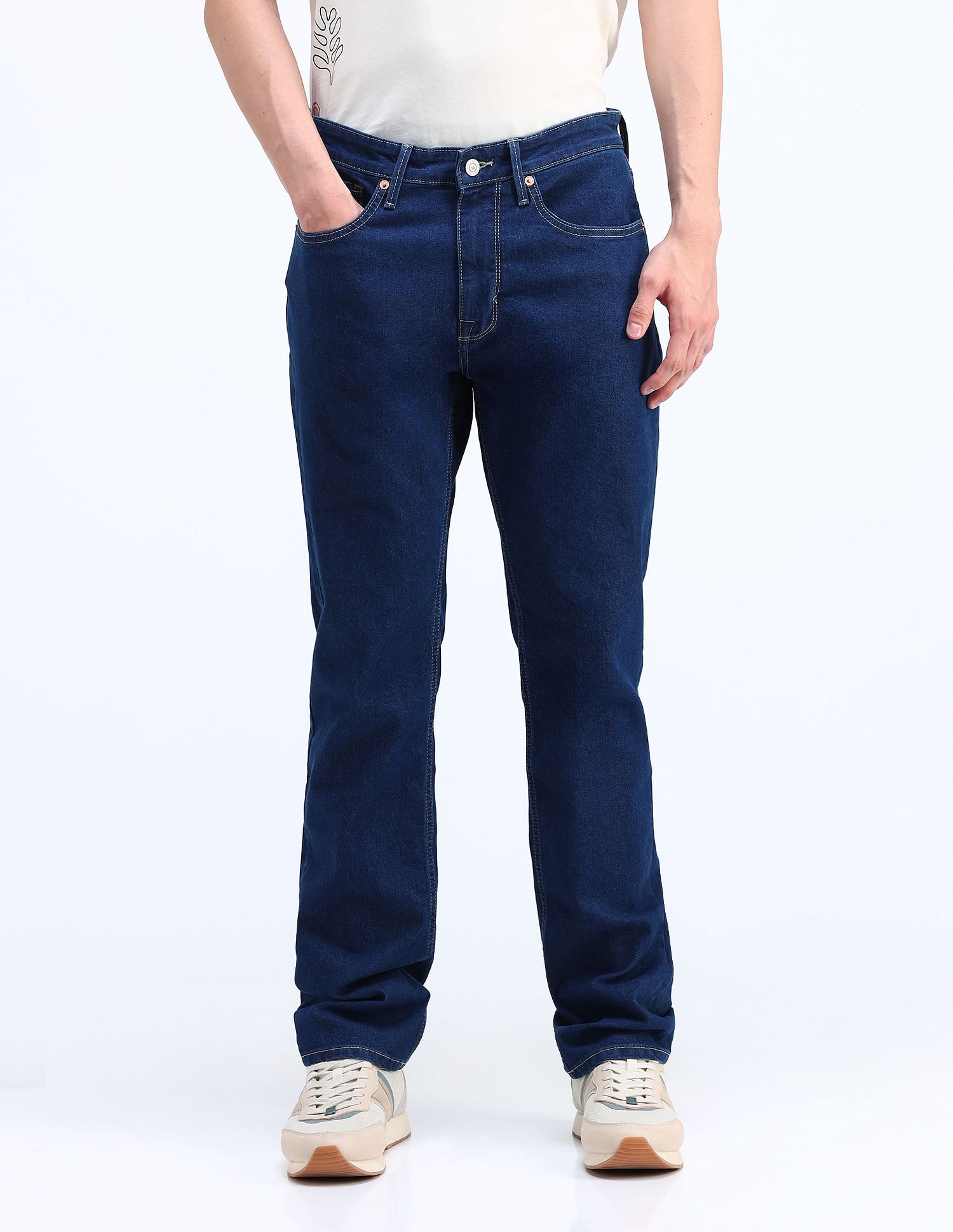 Flying Machine Freddie Slim Straight Fit Jeans