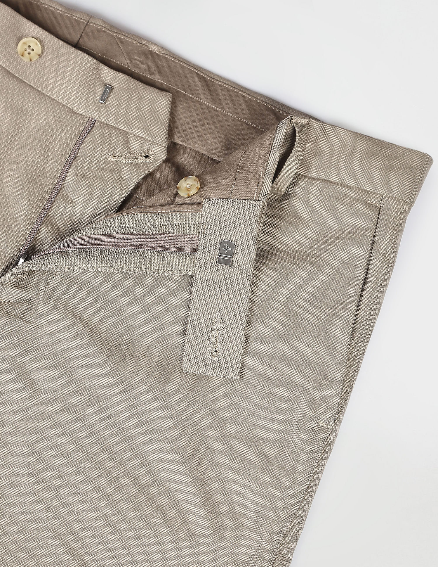 Arrow Dobby Recycled Smart Flex Formal Trousers
