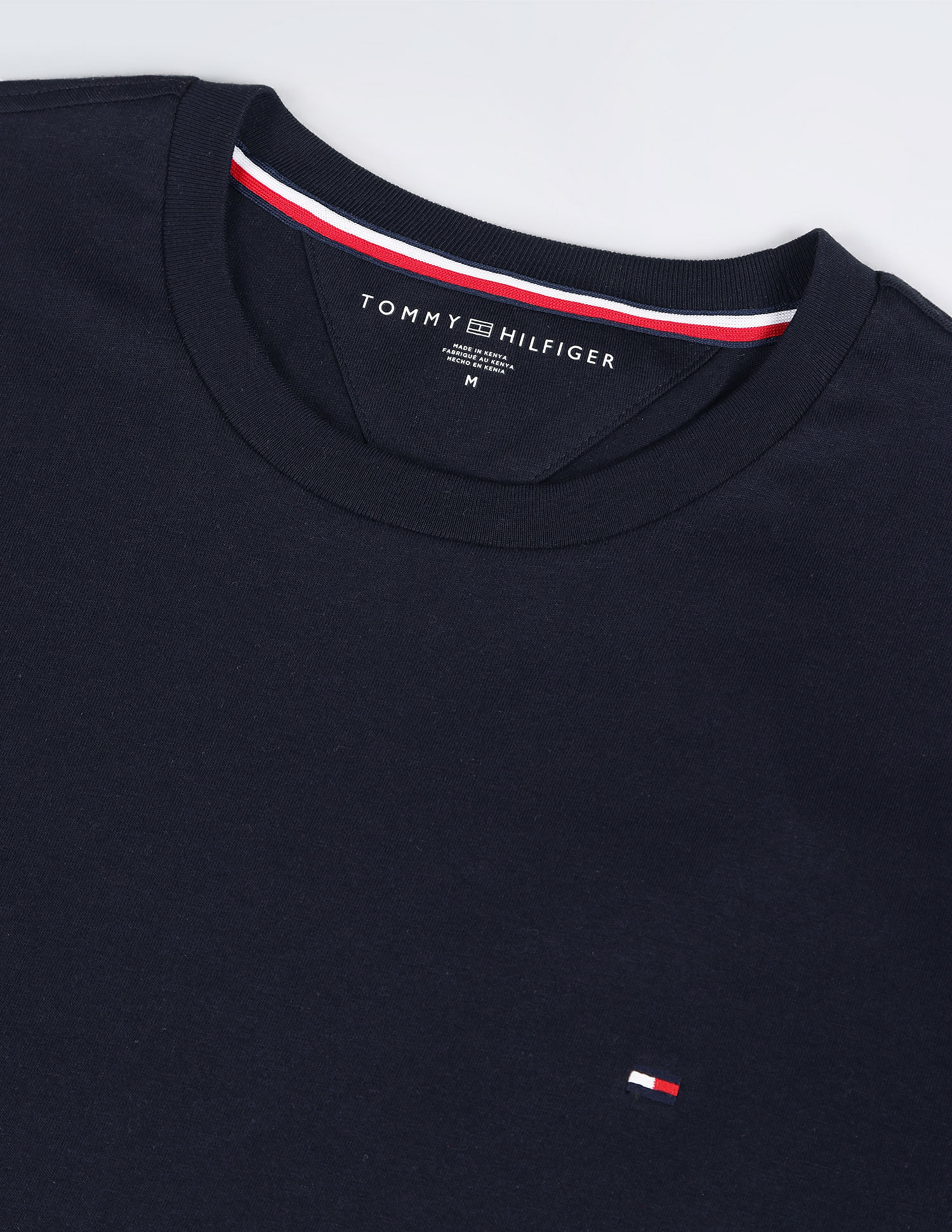 Tommy Hilfiger Solid Cotton Nantucket T-Shirt