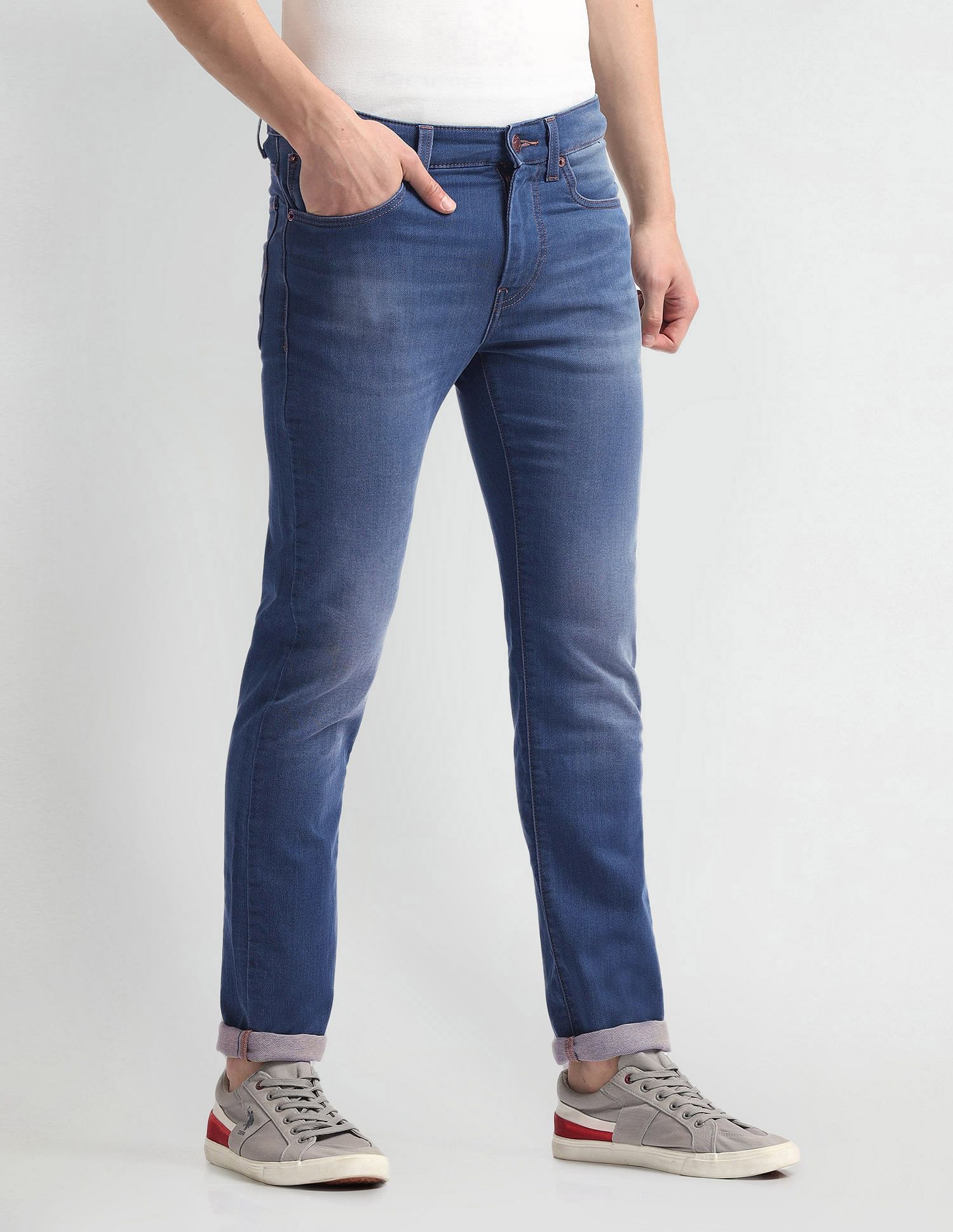 U.S. Polo Assn. Denim Co. Regallo Skinny Fit Blue Jeans