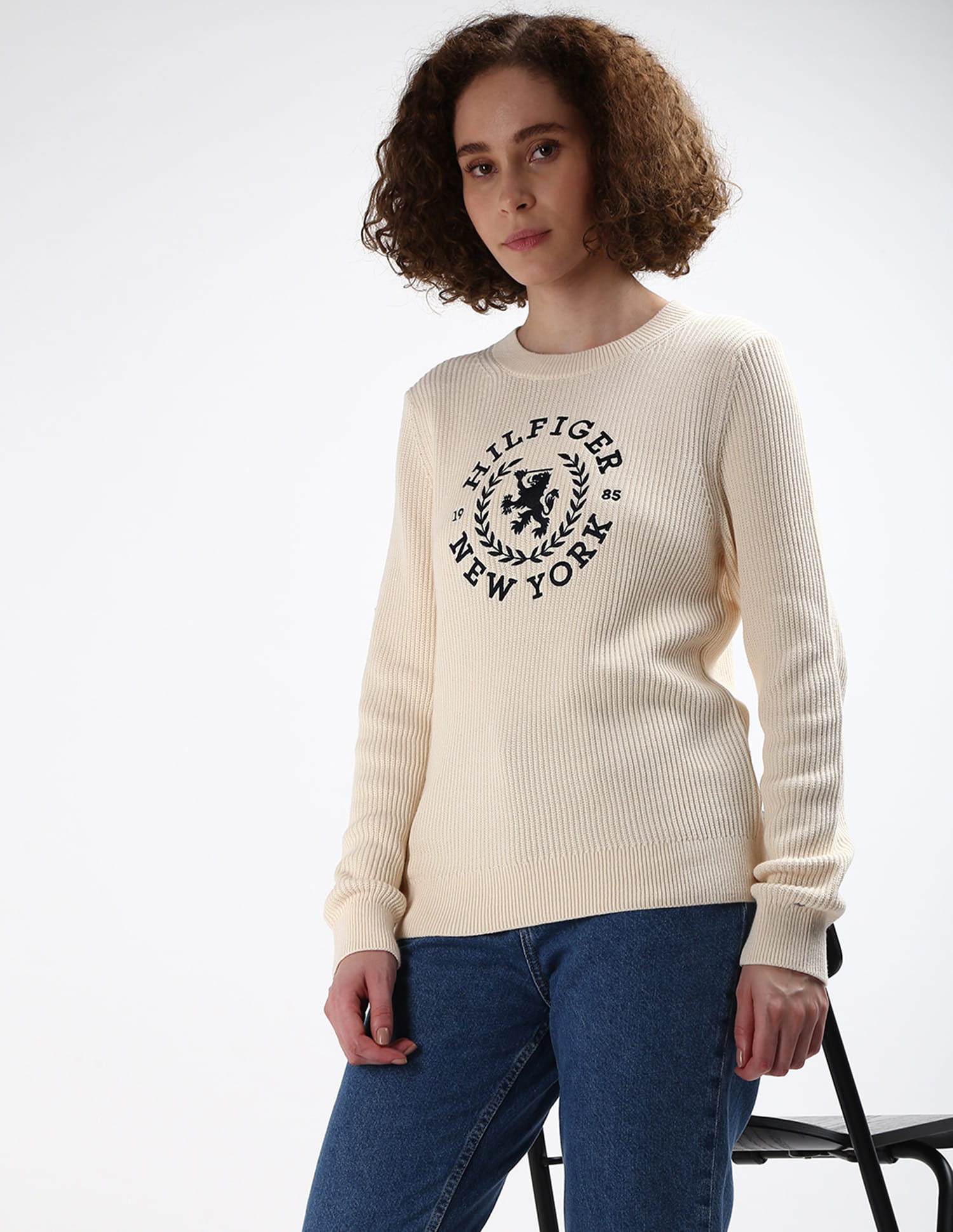 Embroidery Tommy Hilfiger Crest Jumper Buy Tommy Hilfiger Men Dark