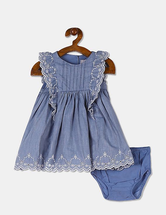 baby chambray dress