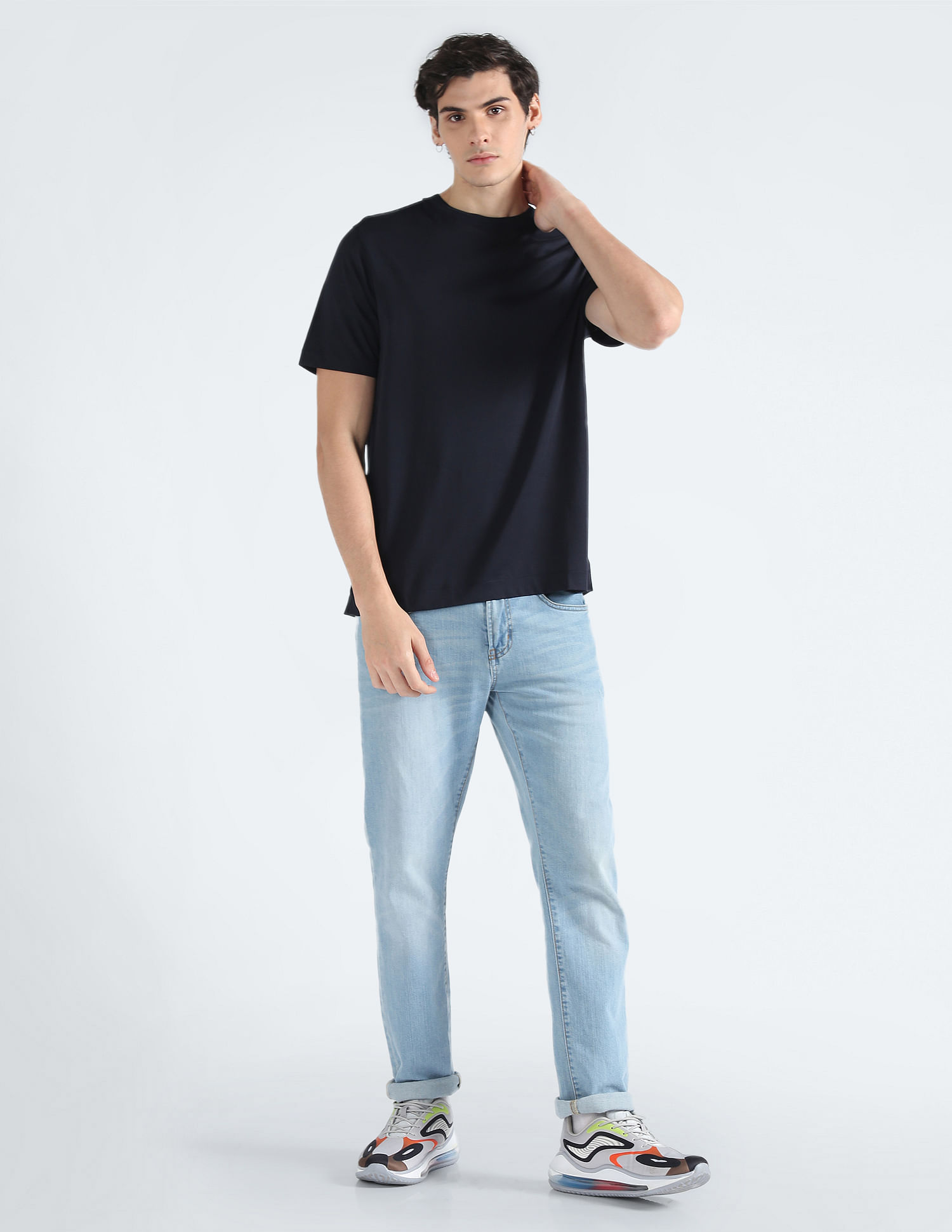 Tommy Hilfiger Solid Mercerized Cotton T-Shirt