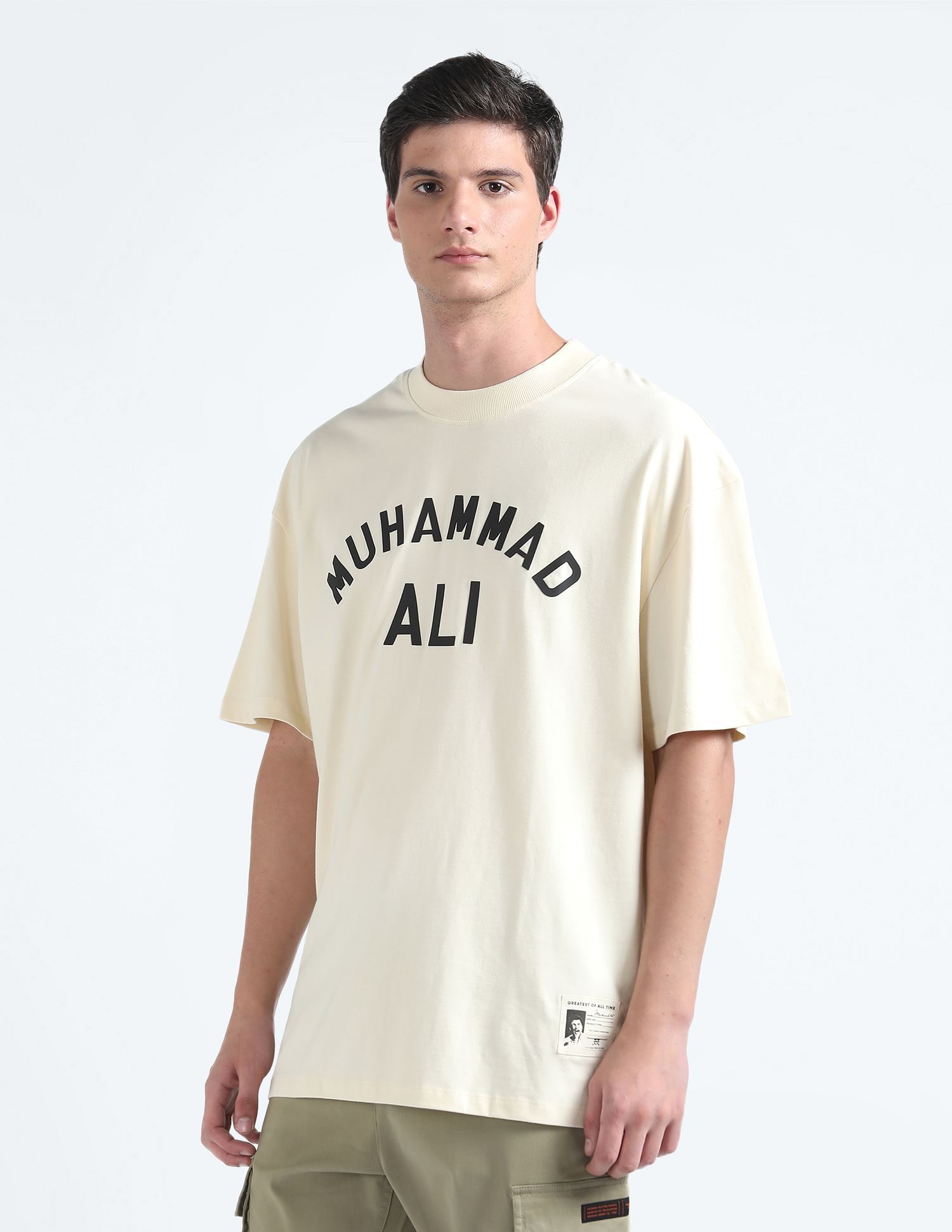 Buy Flying Machine FM X Muhammad Ali Oversized T Shirt NNNOW