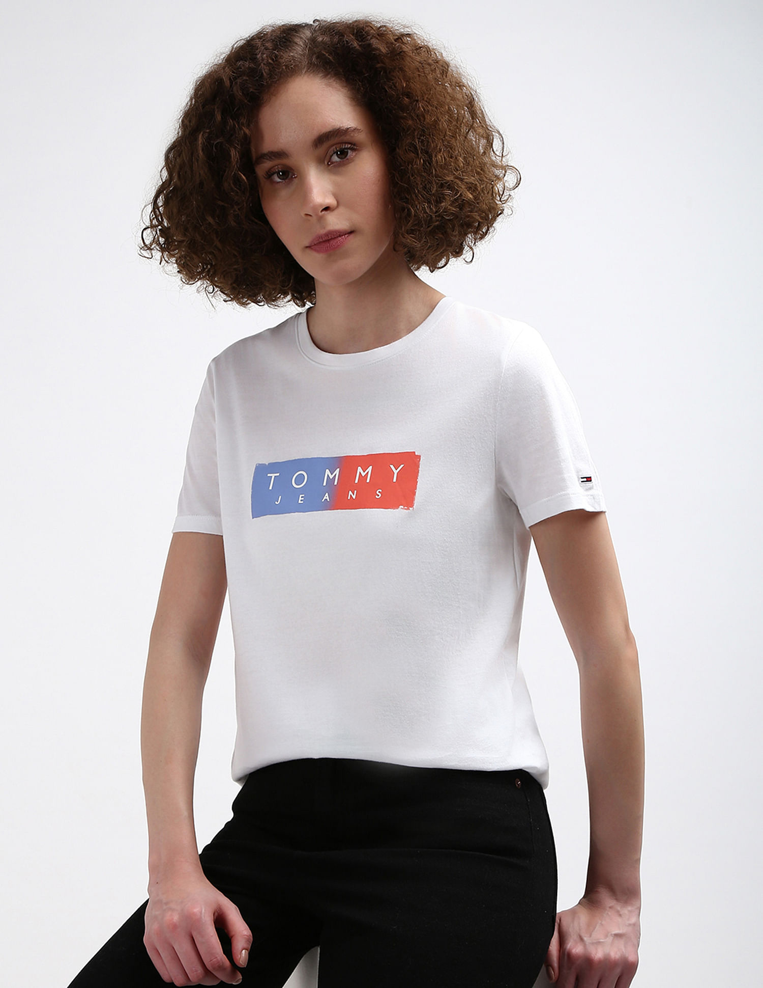 Tommy Hilfiger Brand Print Tyra T-Shirt