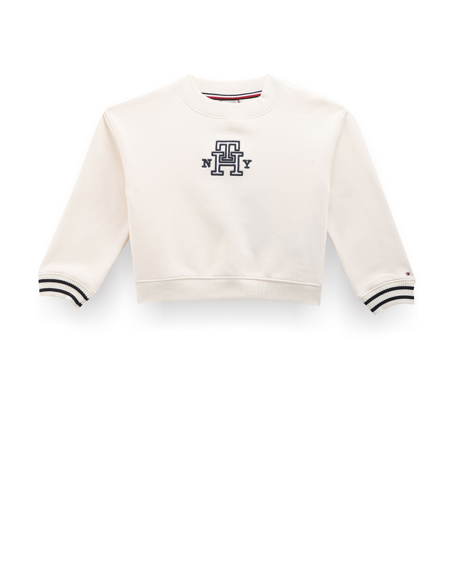 Tommy hilfiger best sale embroidered sweatshirt