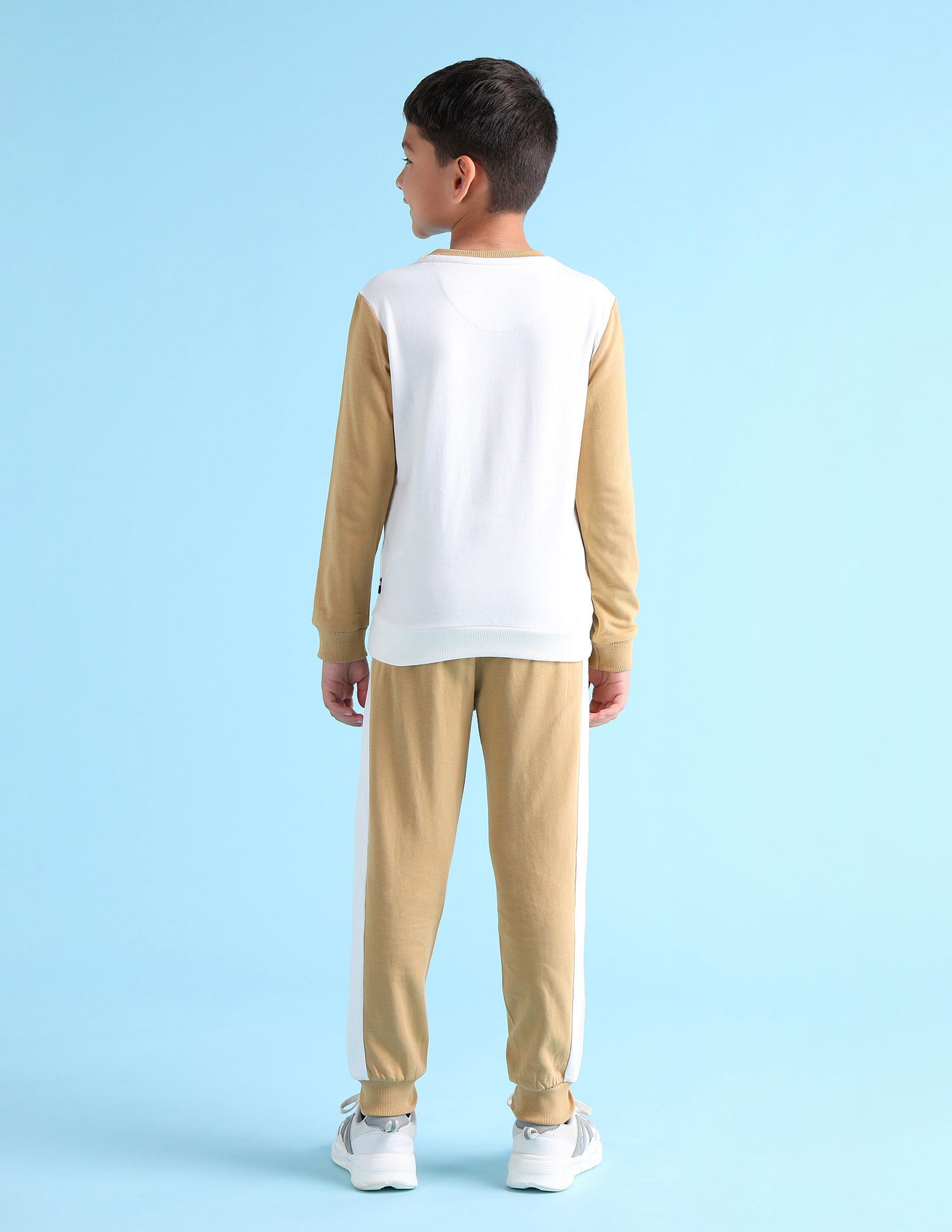 U.S. Polo Assn. Kids Boys Brand Print Sweatshirt