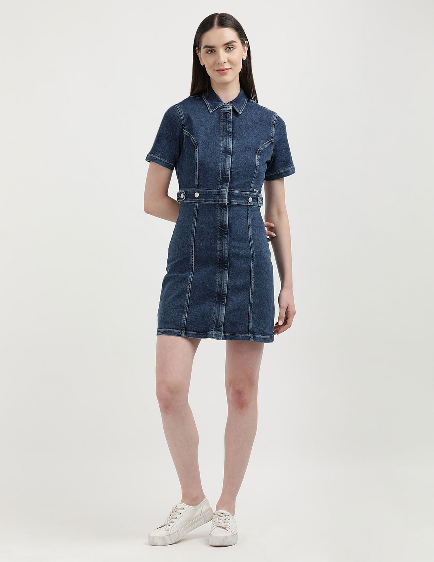 Tommy Hilfiger Fit Flared Dress