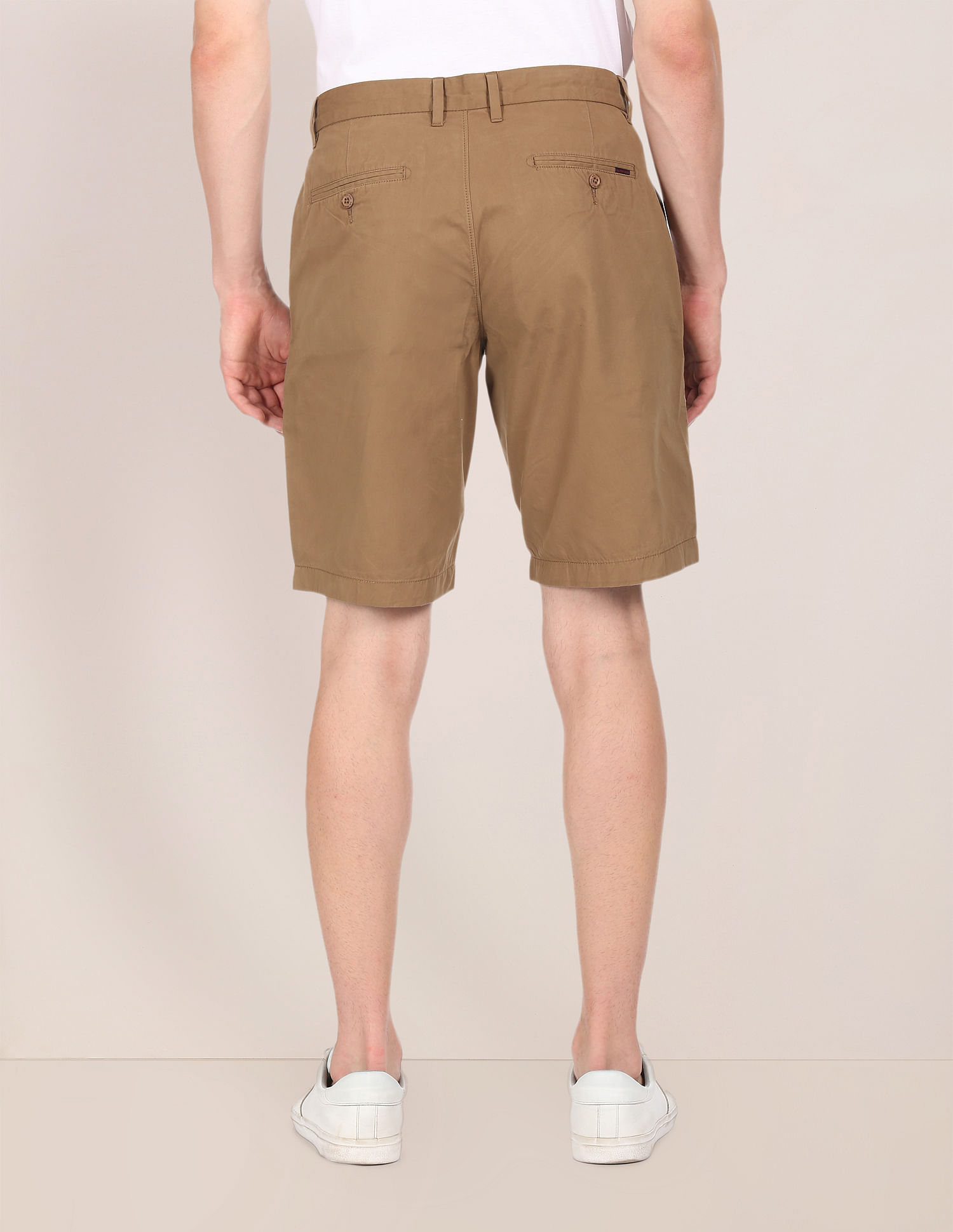 U.S. Polo Assn. Slim Fit Solid Shorts