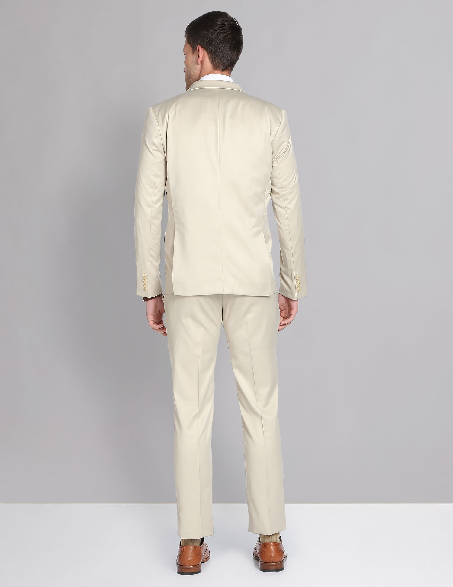 AD by Arvind Tailored Fit Versatile Three Piece Suit