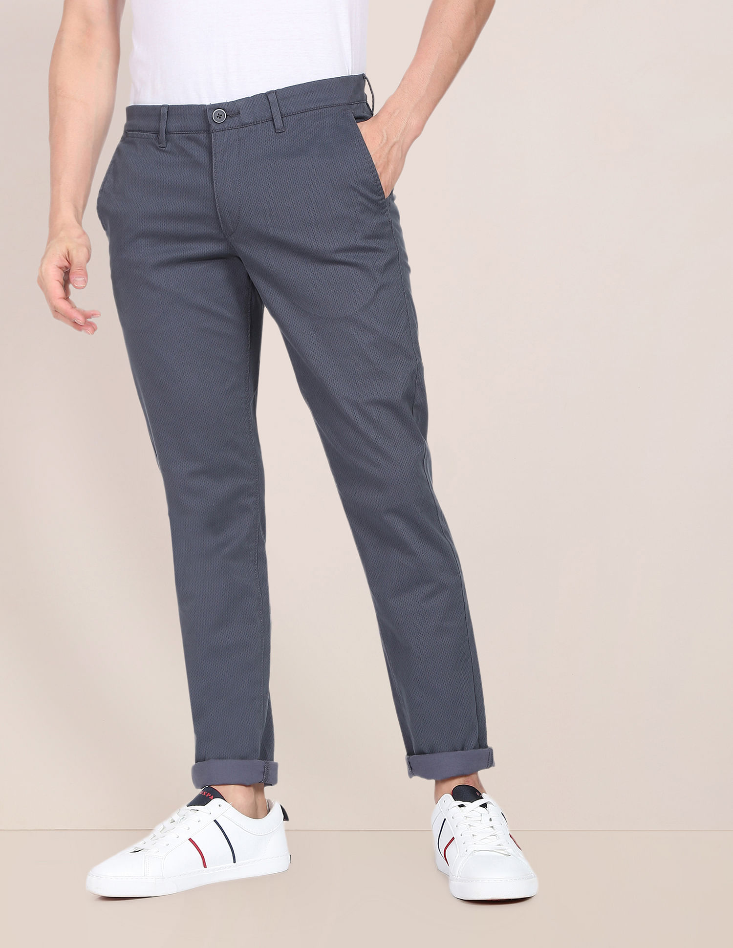 Mens Smart Casual Trousers