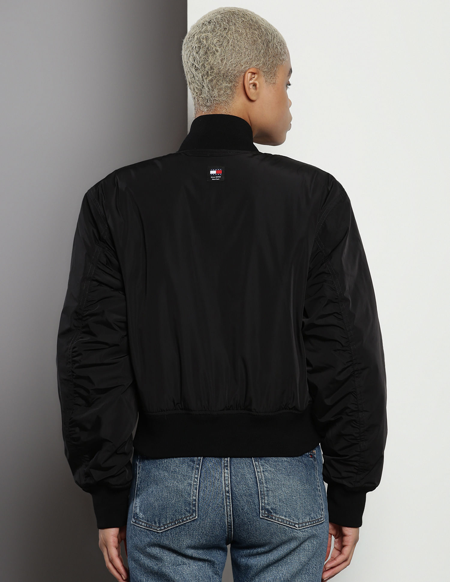 Tommy Hilfiger Kids Recycled Polyester Bomber Jacket