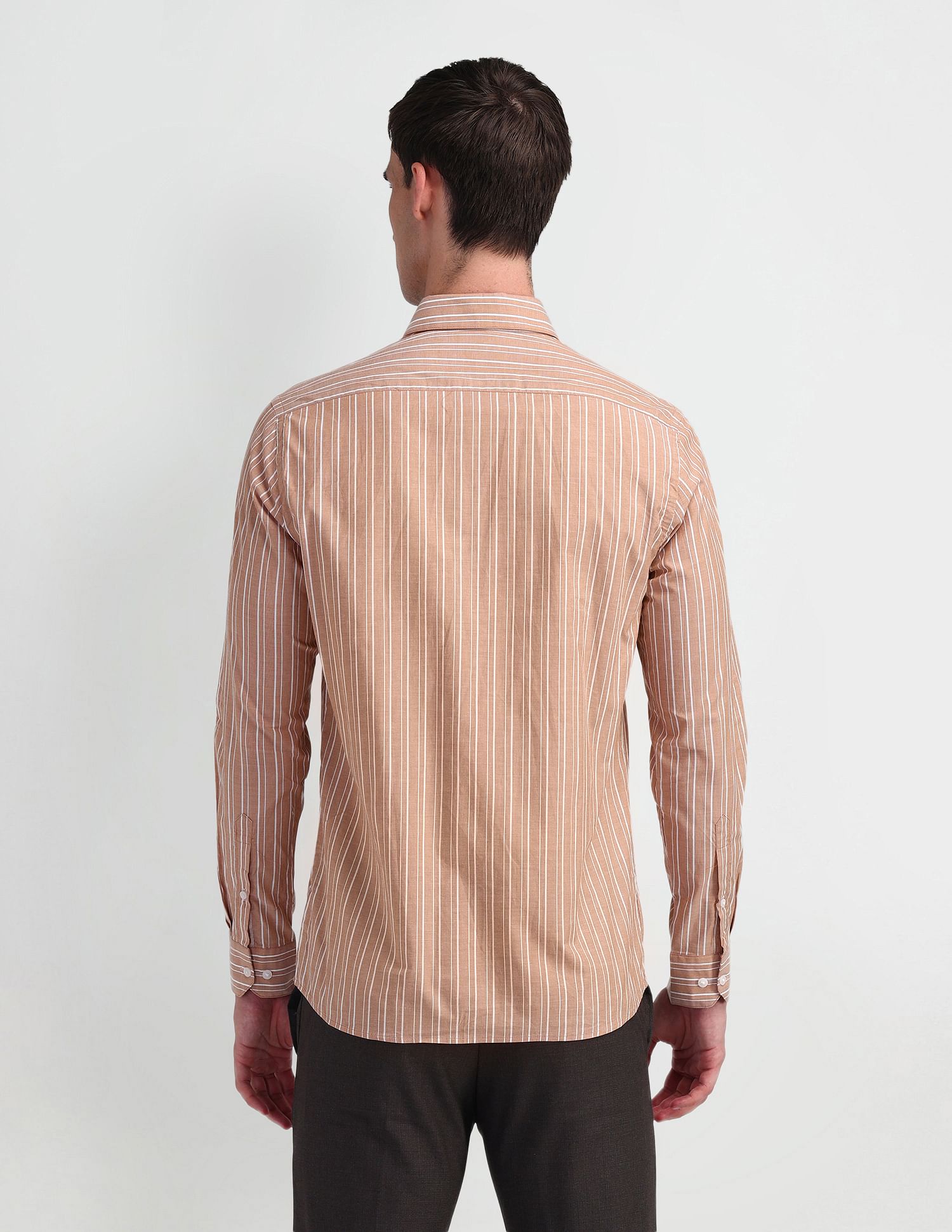 Arrow Manhattan Slim Fit Cotton Shirt