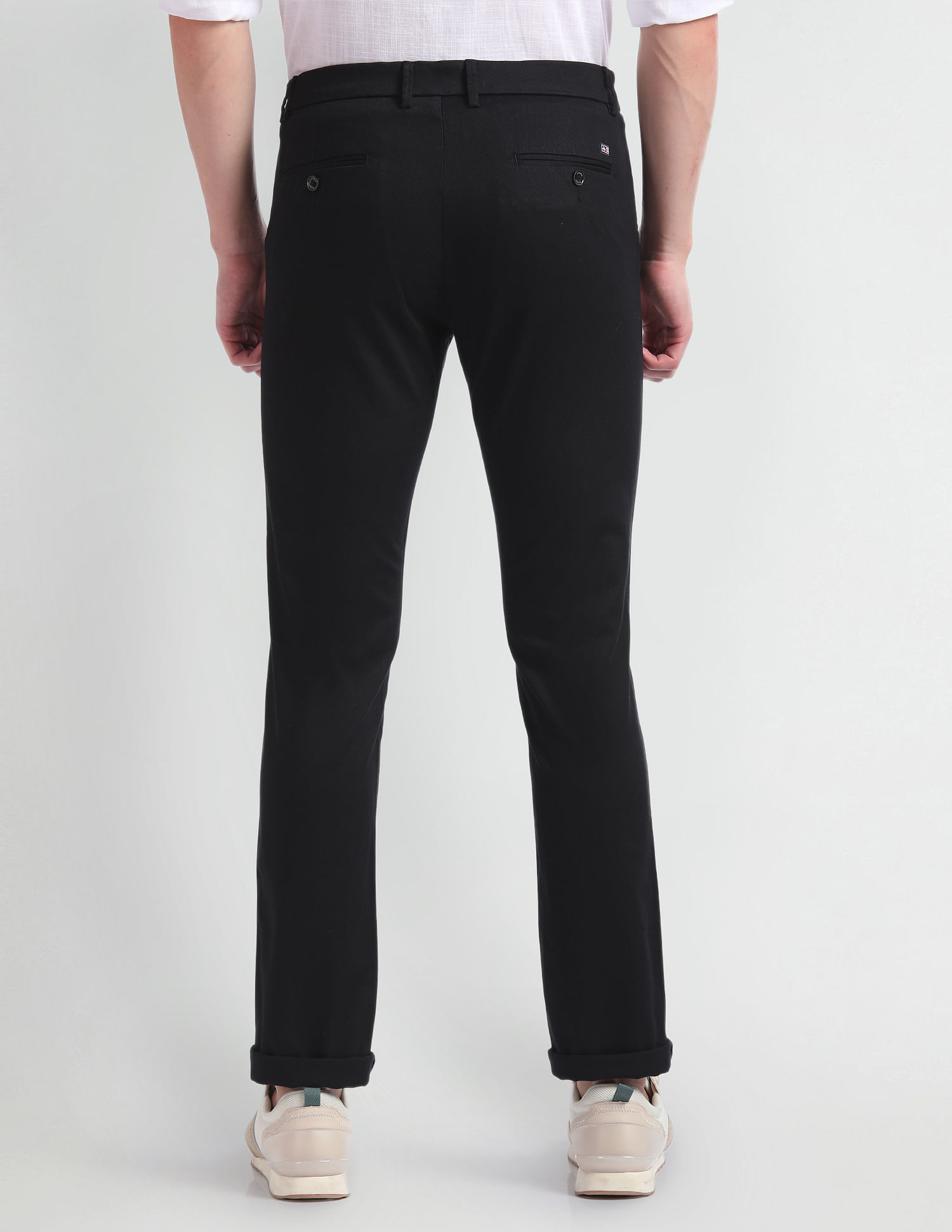 Arrow Sports Smart Flex Slim Fit Trousers
