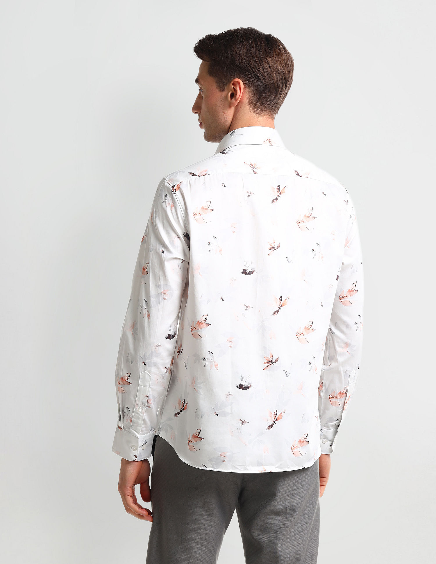 Arrow 1851 Tailored Fit Pure Cotton Shirt