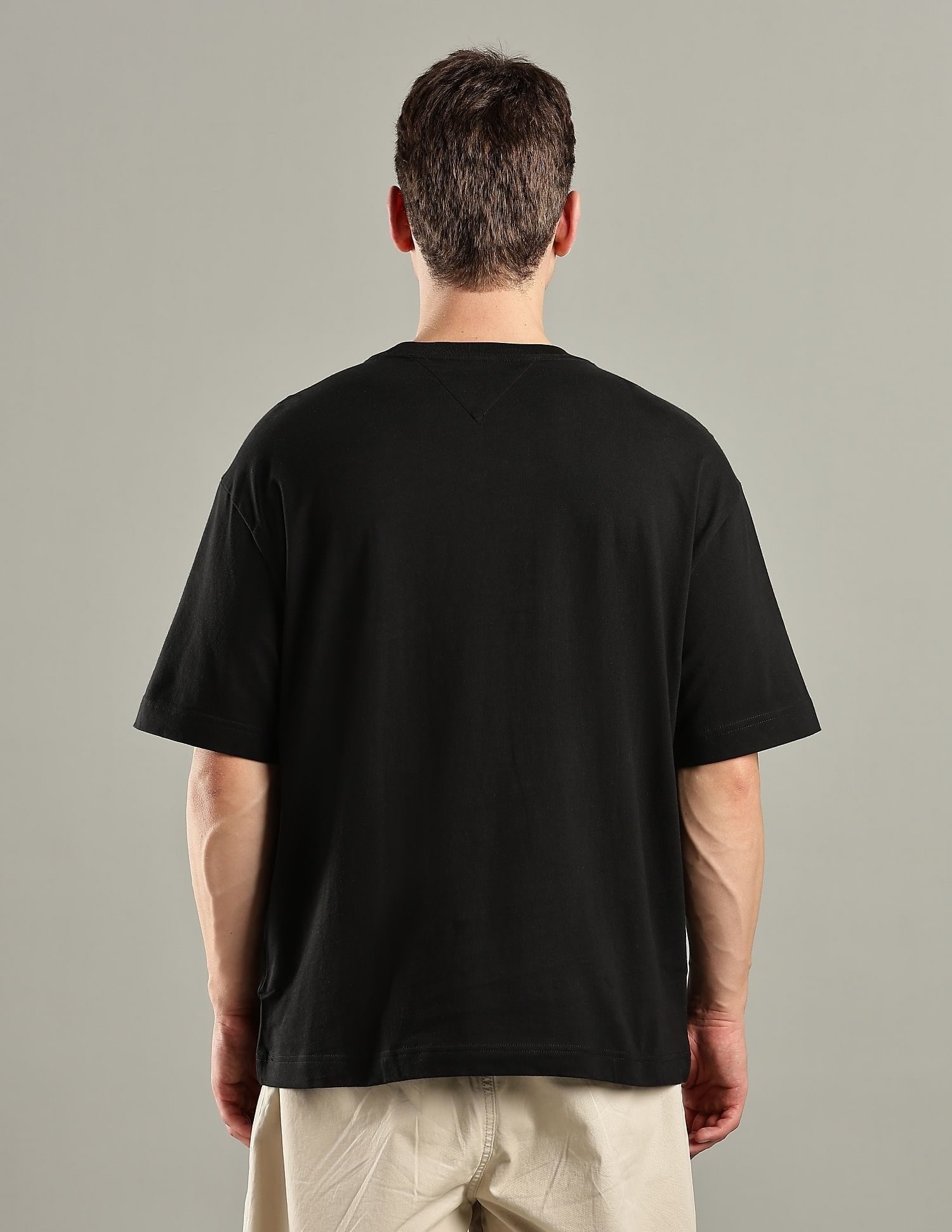 Tommy Hilfiger Embroidered Logo Regular-Fit Cotton T-Shirt