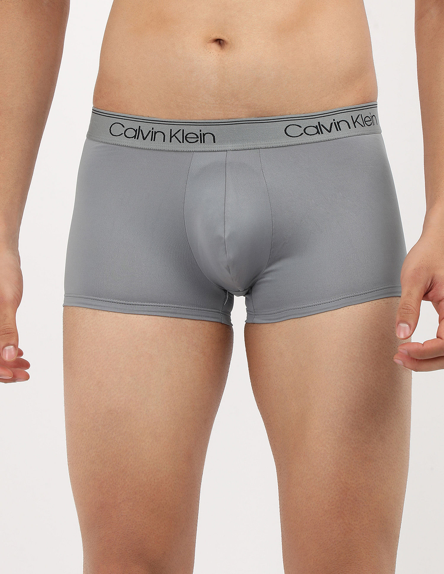 Calvin Klein Underwear Low Rise Brand Waist Trunks Pack Of 3