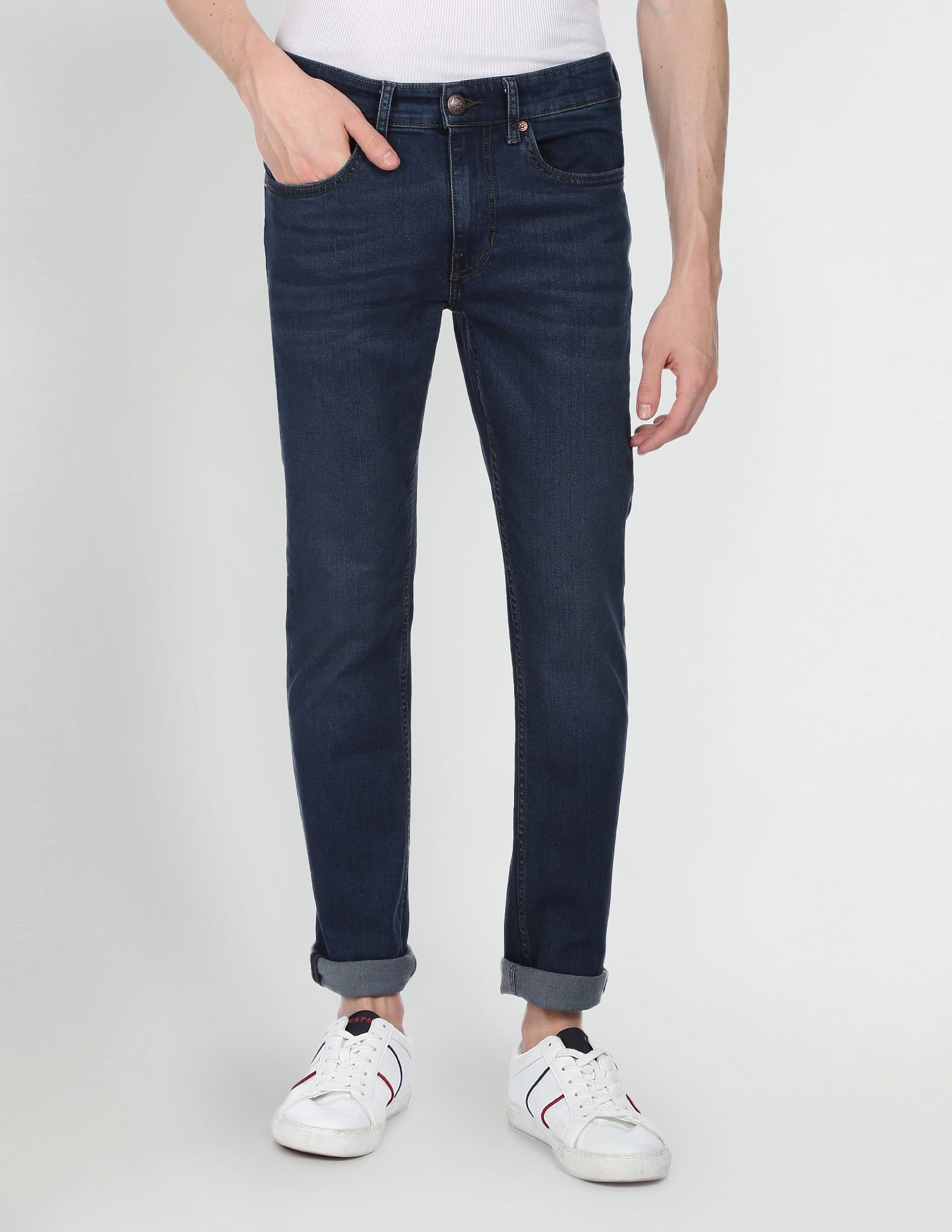 U.S. Polo Assn. Denim Co. Regallo Skinny Fit Blue Jeans